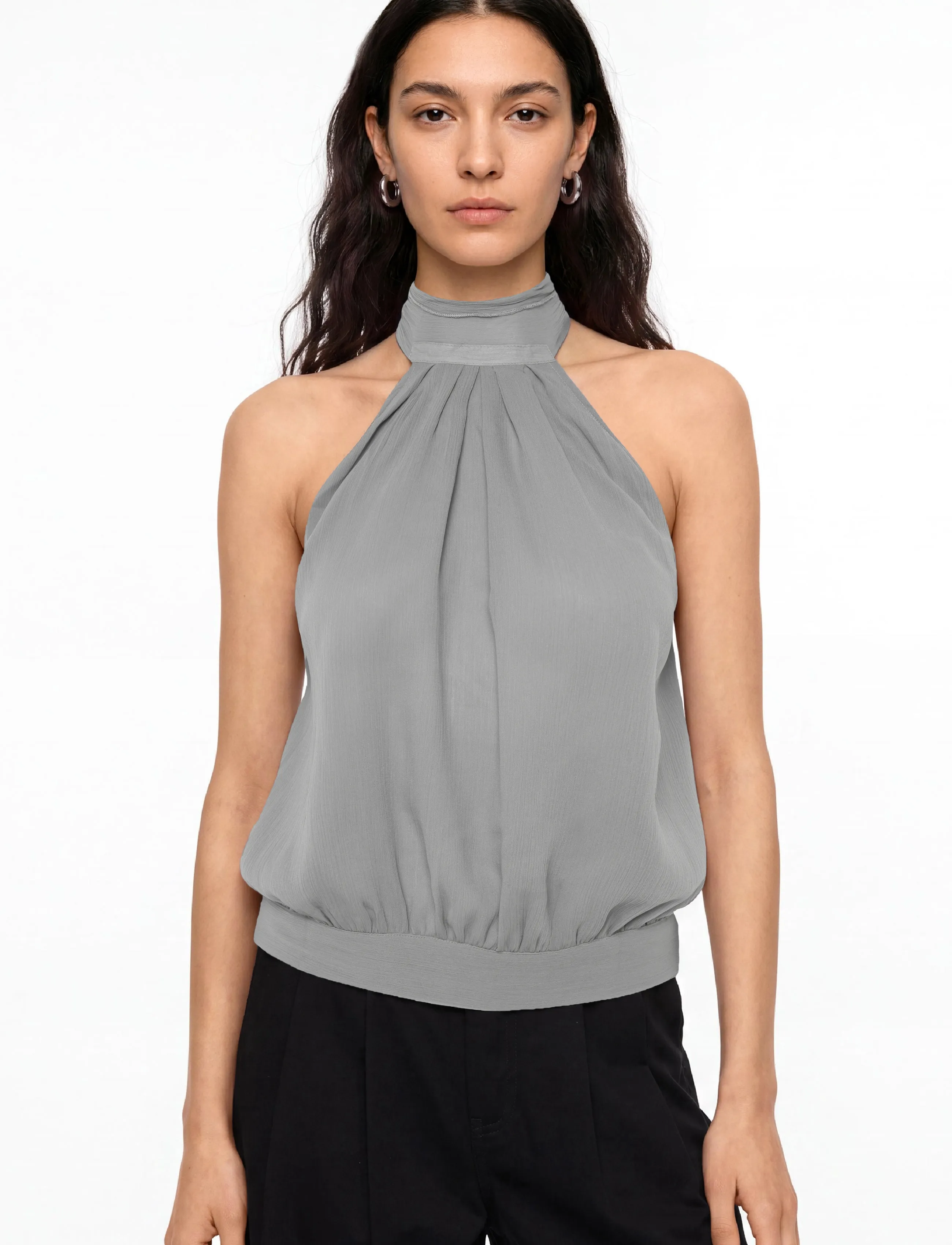 Gimaguas - Boa Top - Ärmlösa blusar - grey - 3