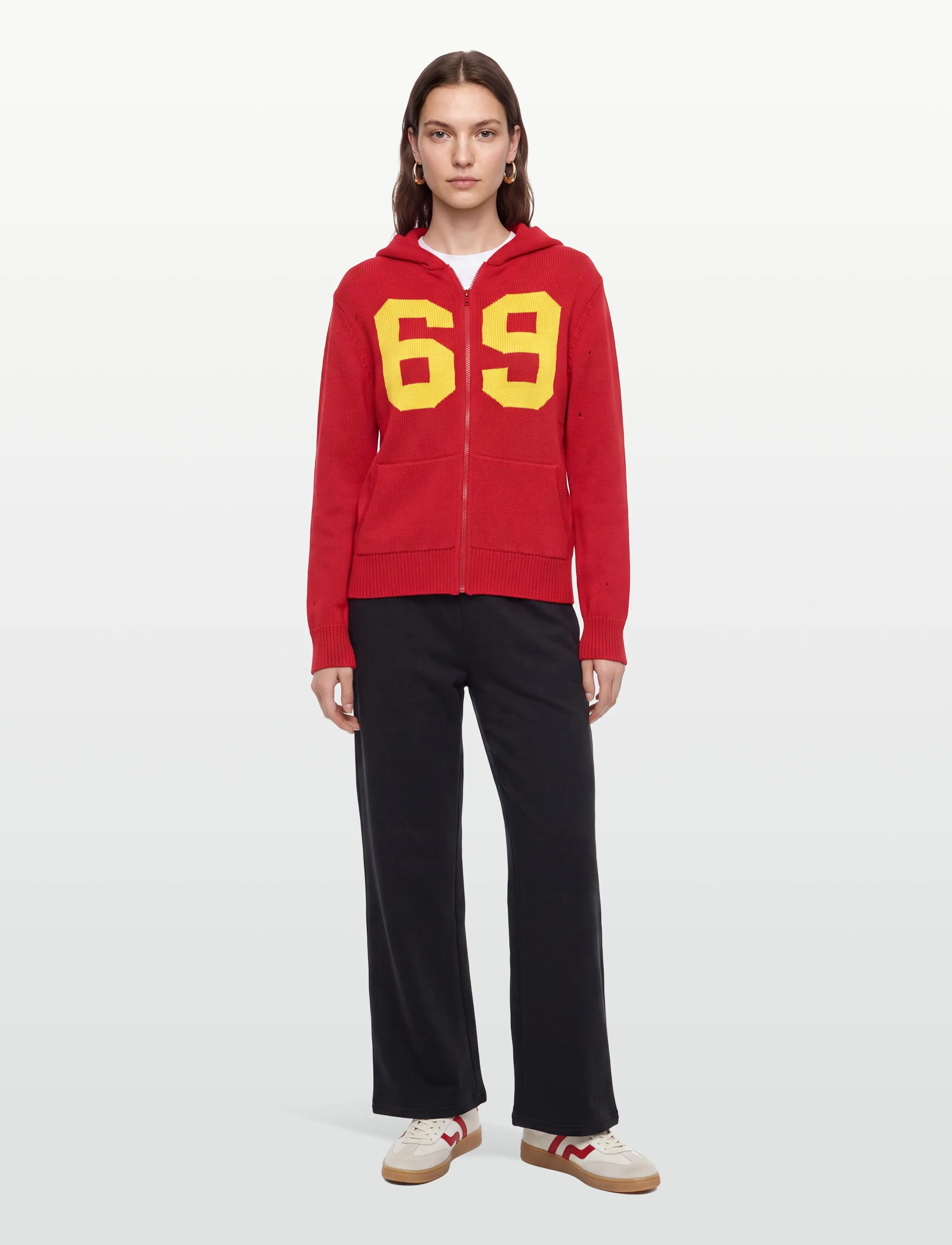 Gimaguas 69 Jacket - Kleidung - RED / red