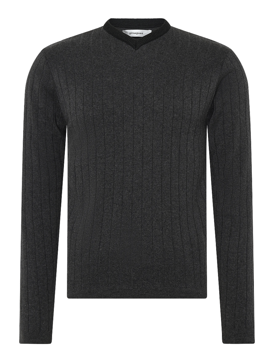 Gimaguas - Dante Jumper - v-necks - grey - 0