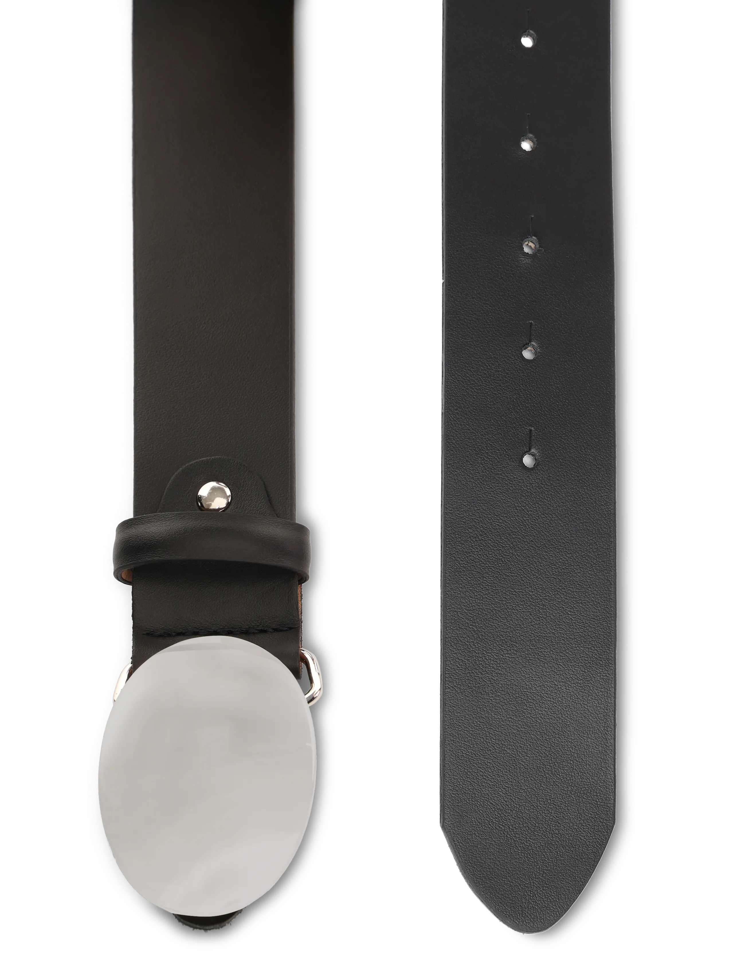 Gimaguas - Oval Buckle Belt - black - 1