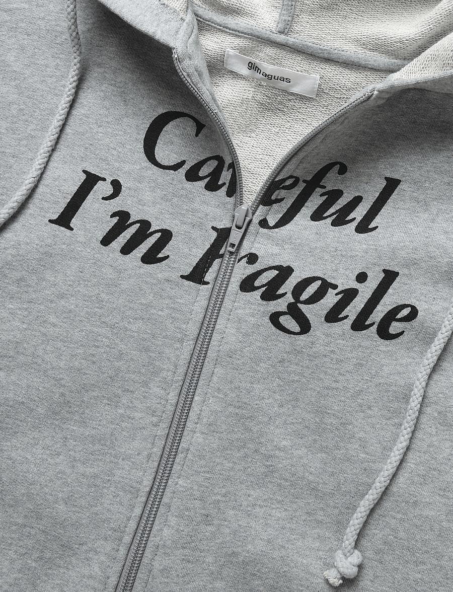 Gimaguas - Careful Sweatshirt - hættetrøjer - grey - 2