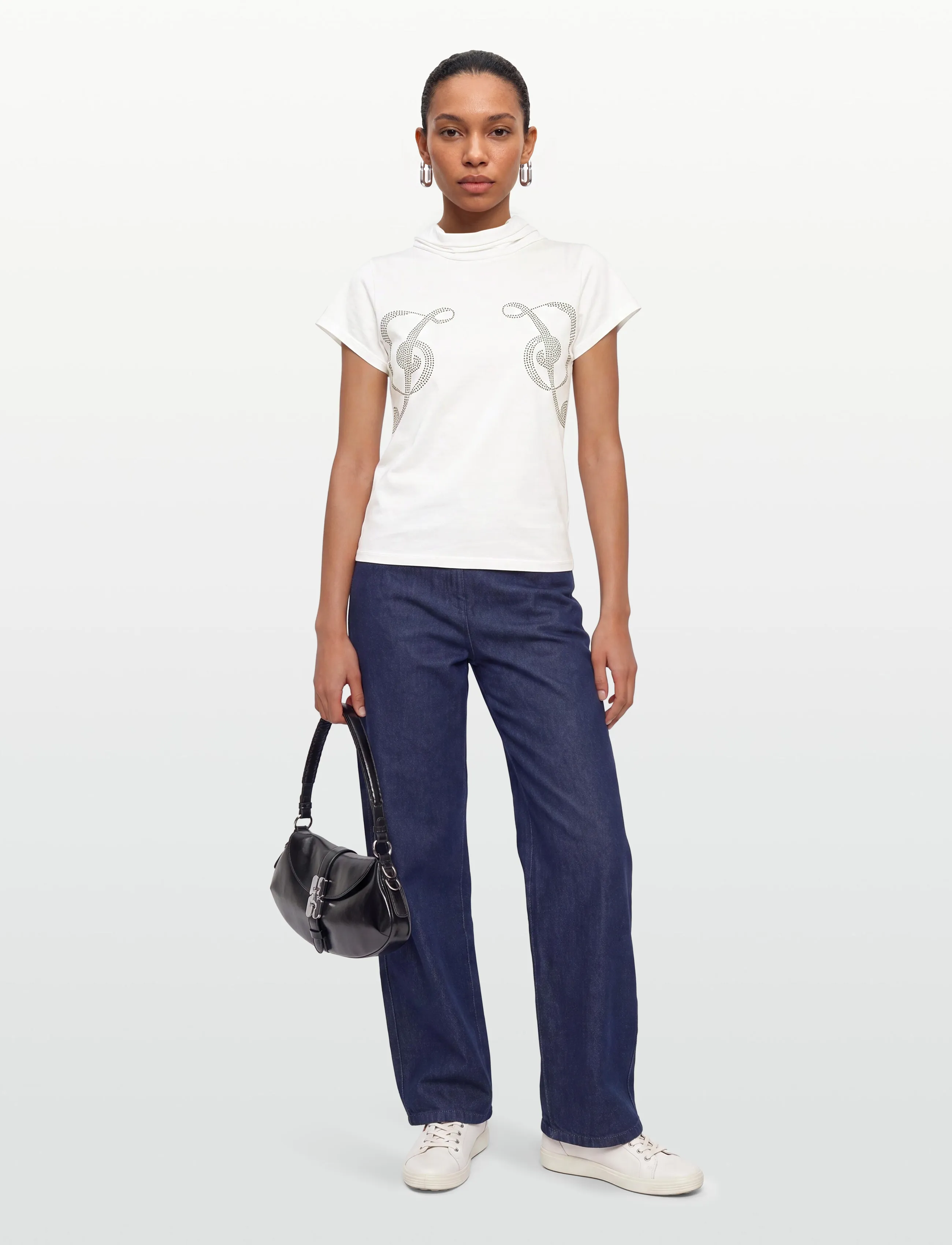 Gimaguas Phoebe T-Shirt, XS, T-shirts & Oberteile, Weiß - Short-sleeved, Frauen
