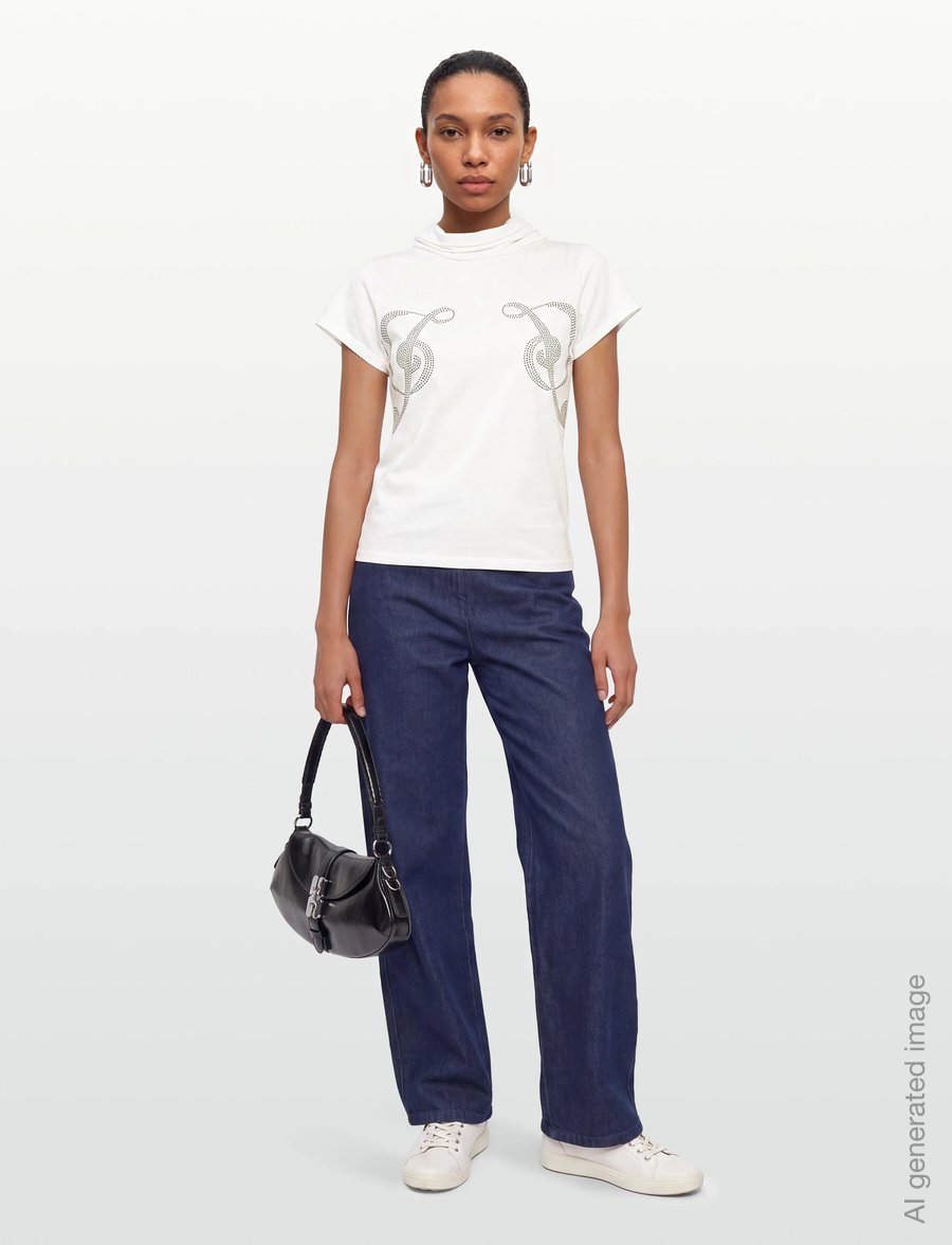 Gimaguas - Phoebe T-Shirt - t-shirts - white - 0