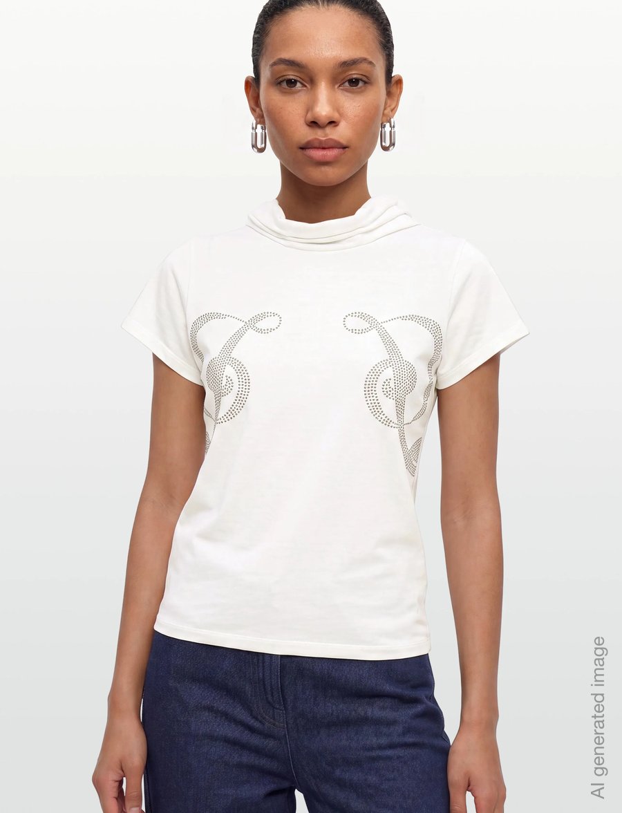 Gimaguas - Phoebe T-Shirt - t-shirts - white - 3