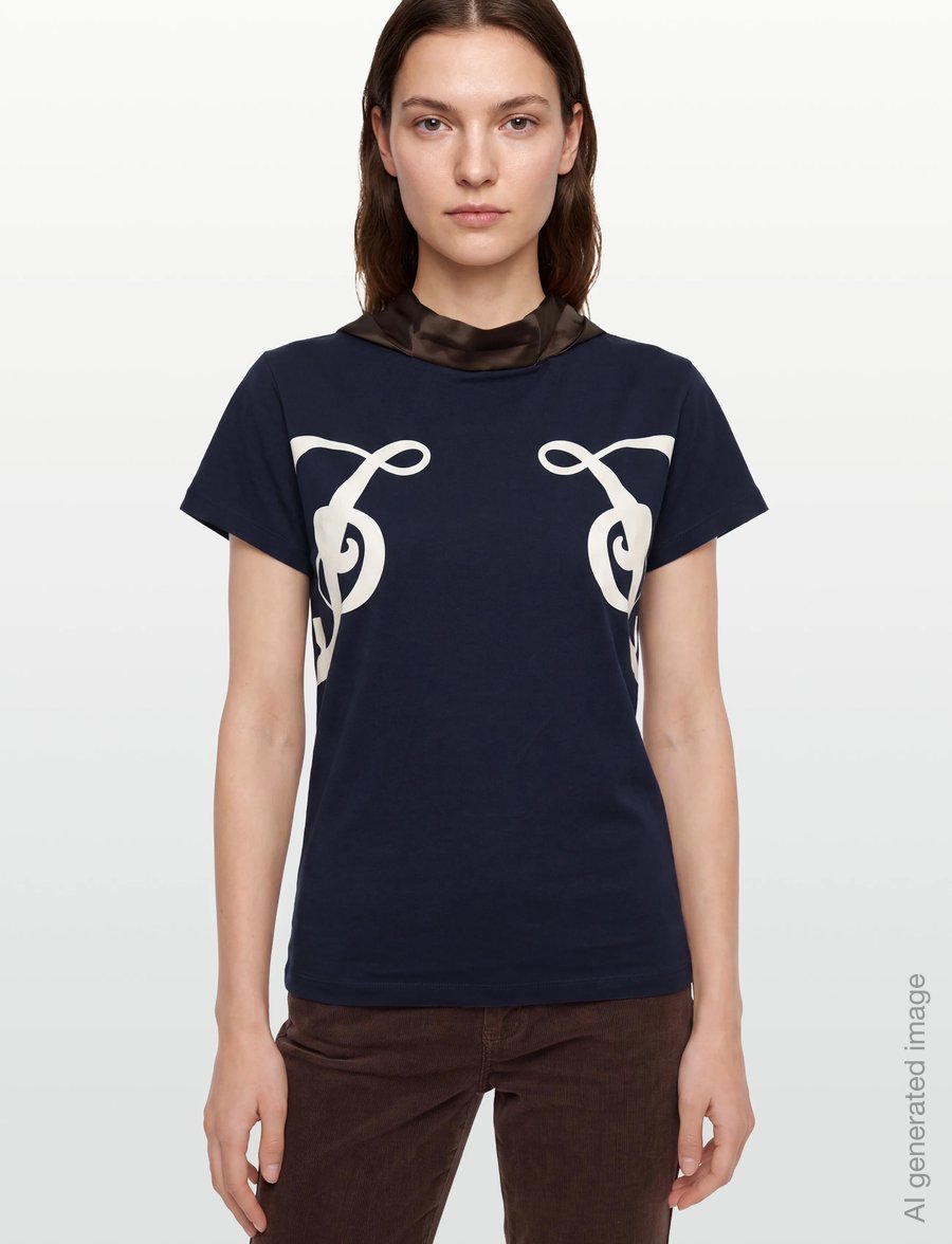 Gimaguas - Phoebe T-Shirt - t-shirts - blue - 3