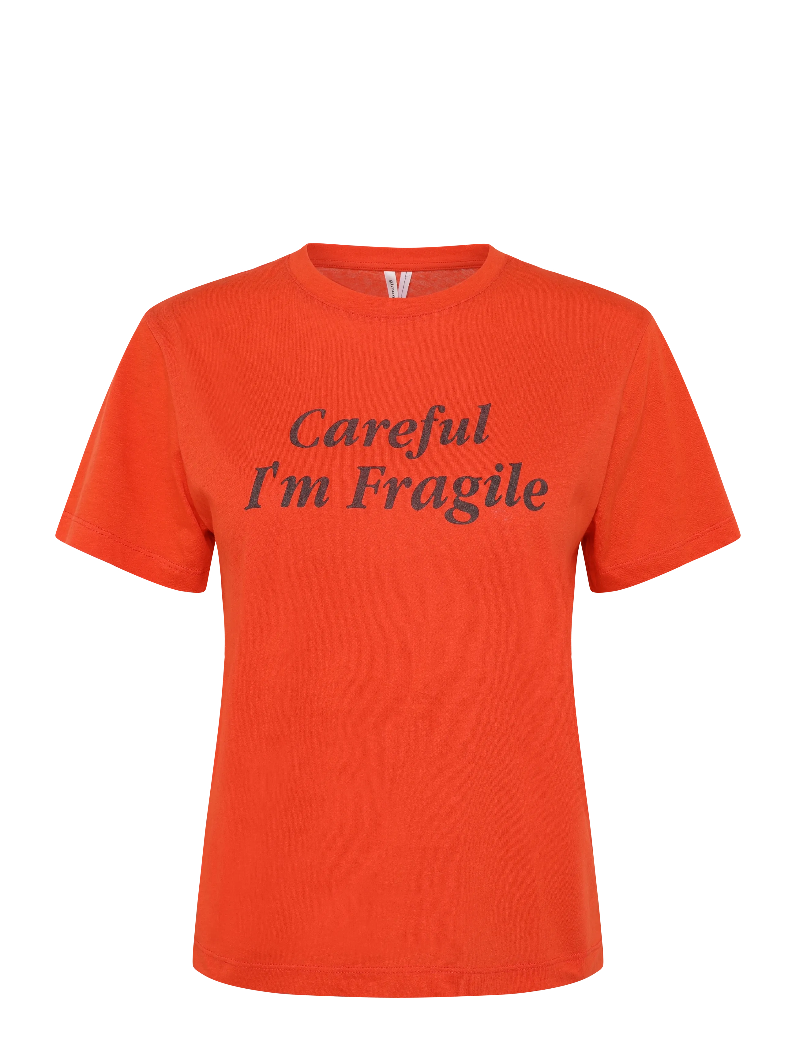 Gimaguas Careful T-Shirt - Riided - RED / red
