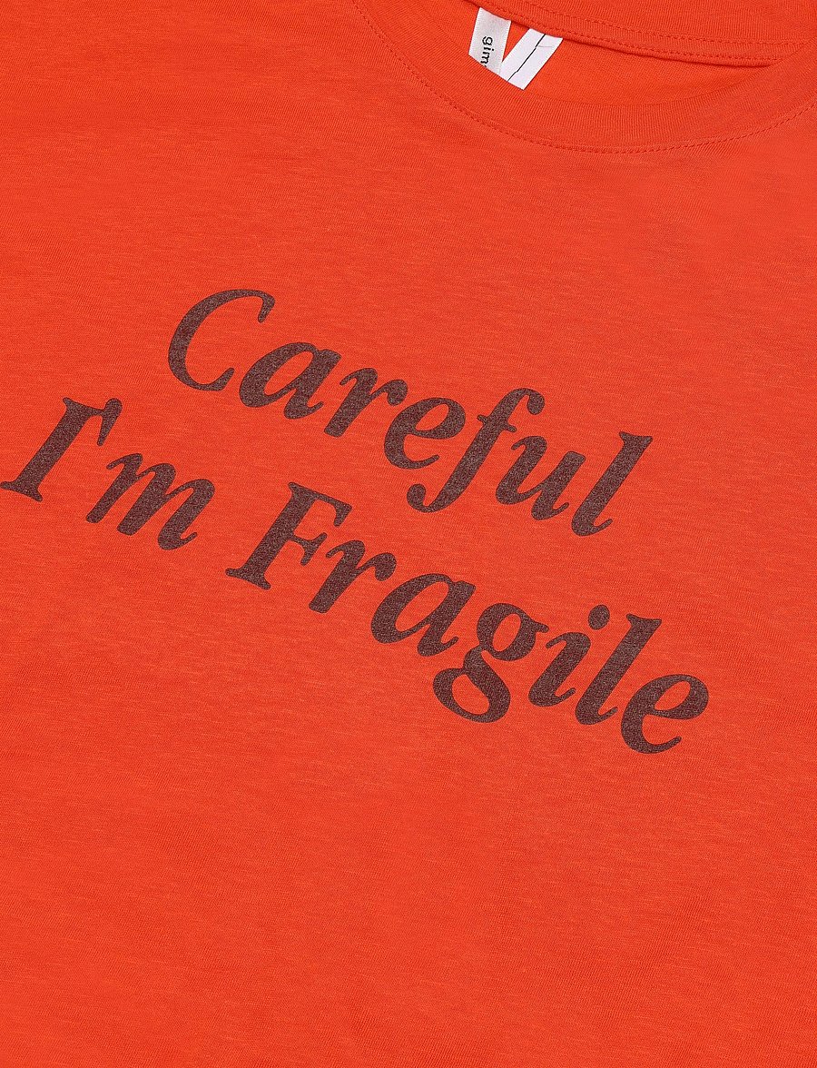Gimaguas - Careful T-Shirt - red - 2