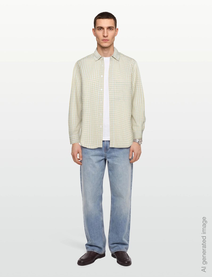 Gimaguas - Suli Shirt - pikkade varrukatega särgid - beige - 0