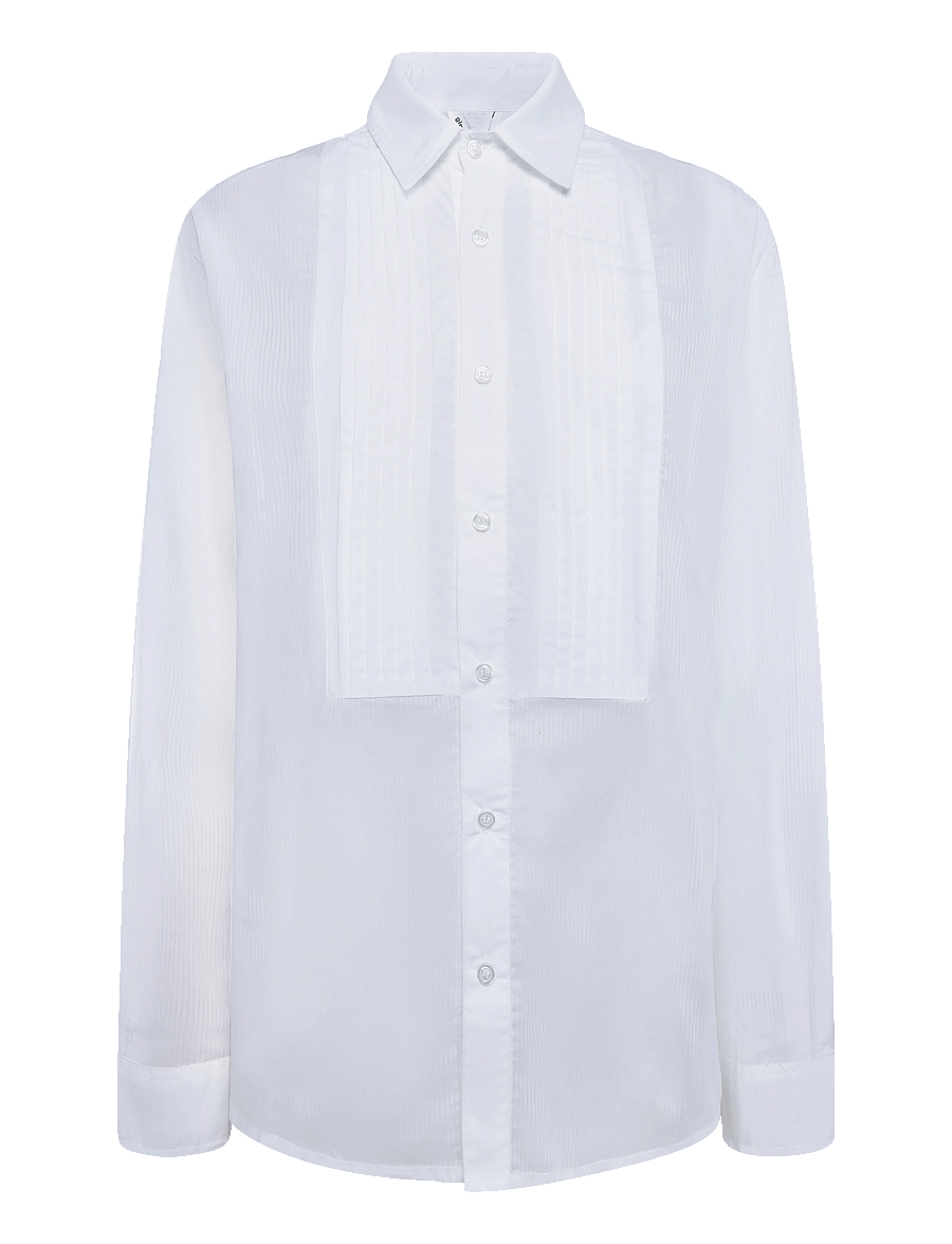 Gimaguas - Alfred Oversized Shirt - langærmede skjorter - white - 0