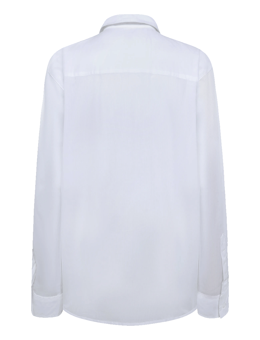 Gimaguas - Alfred Oversized Shirt - langærmede skjorter - white - 1