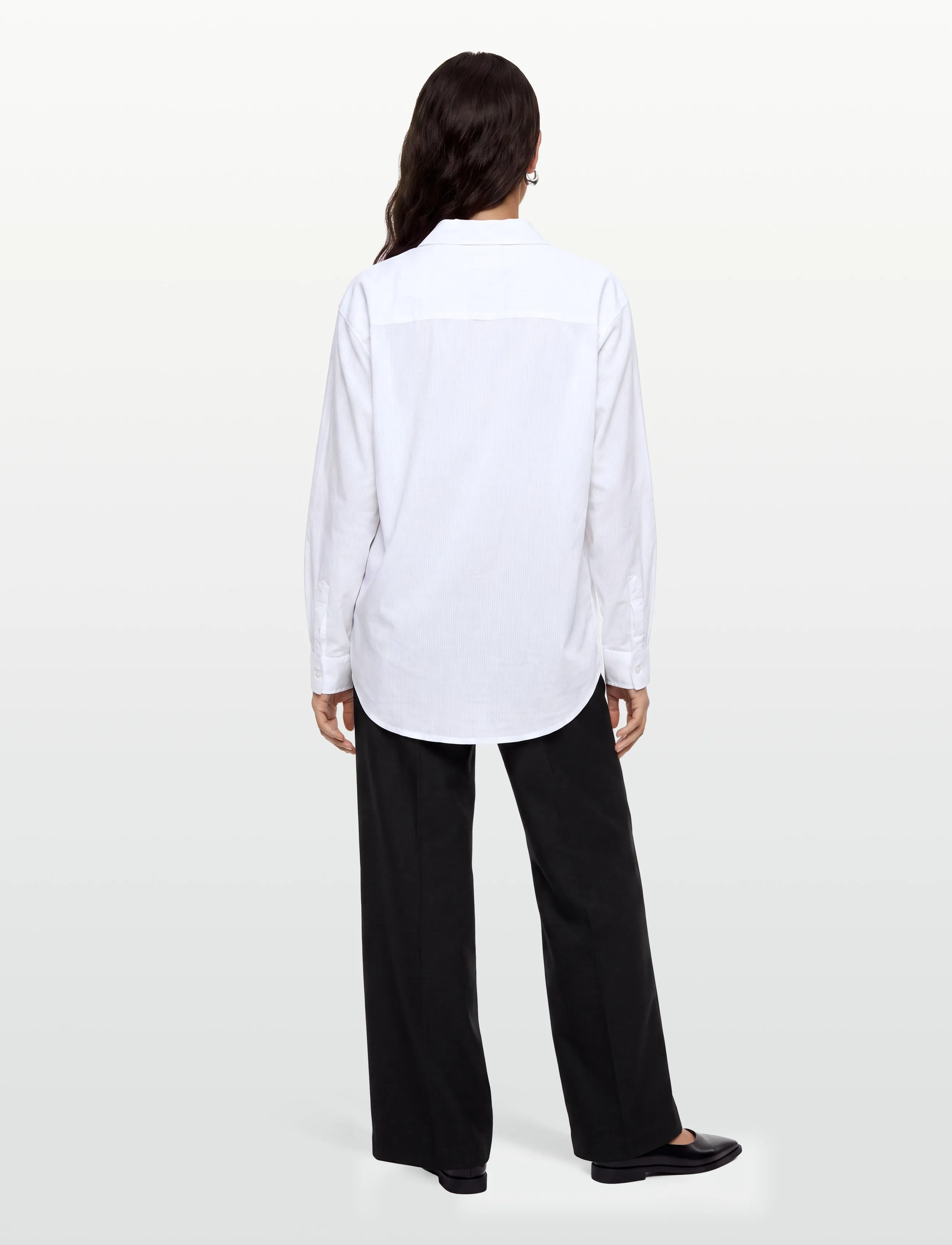 Gimaguas - Alfred Oversized Shirt - langärmlige hemden - white - 4