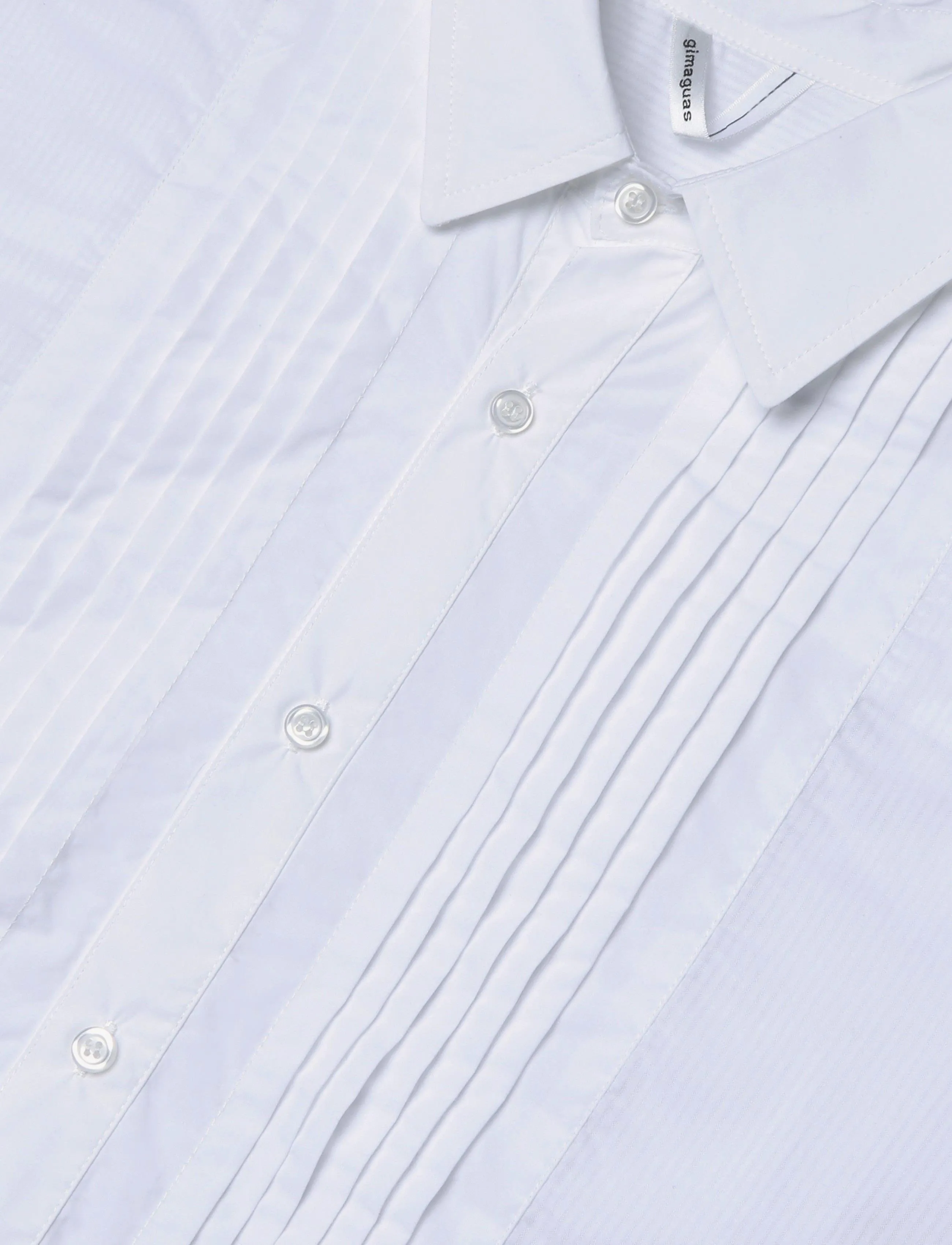 Gimaguas - Alfred Oversized Shirt - langærmede skjorter - white - 2