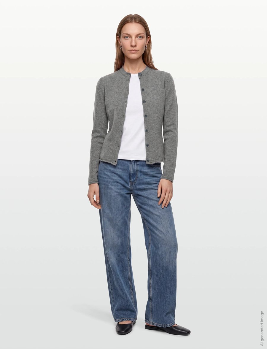 Gimaguas - Cometa Cardigan - cardigans - grey - 0