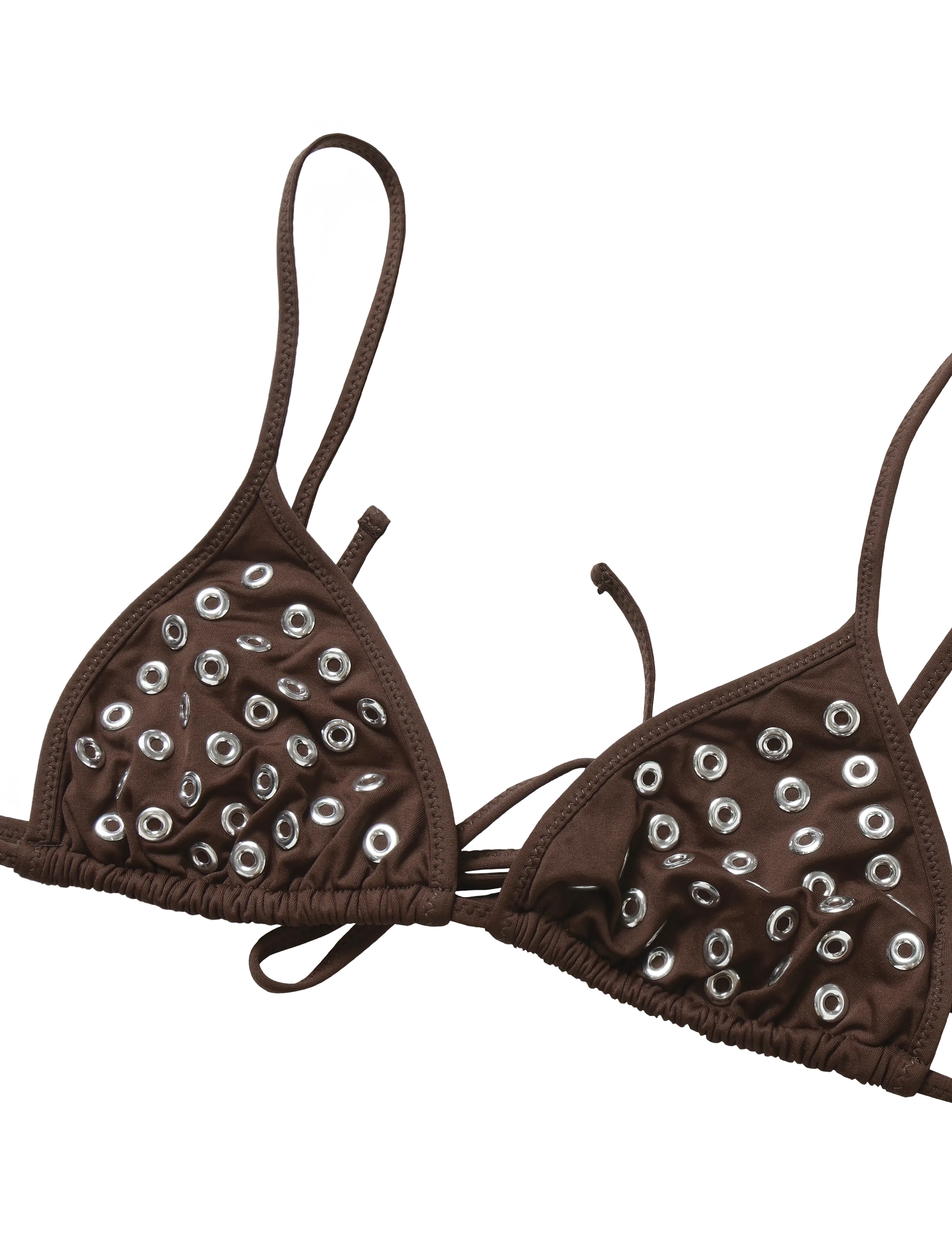 Gimaguas - Emily Bikini Top - dreieck-bikini-oberteile - brown - 2