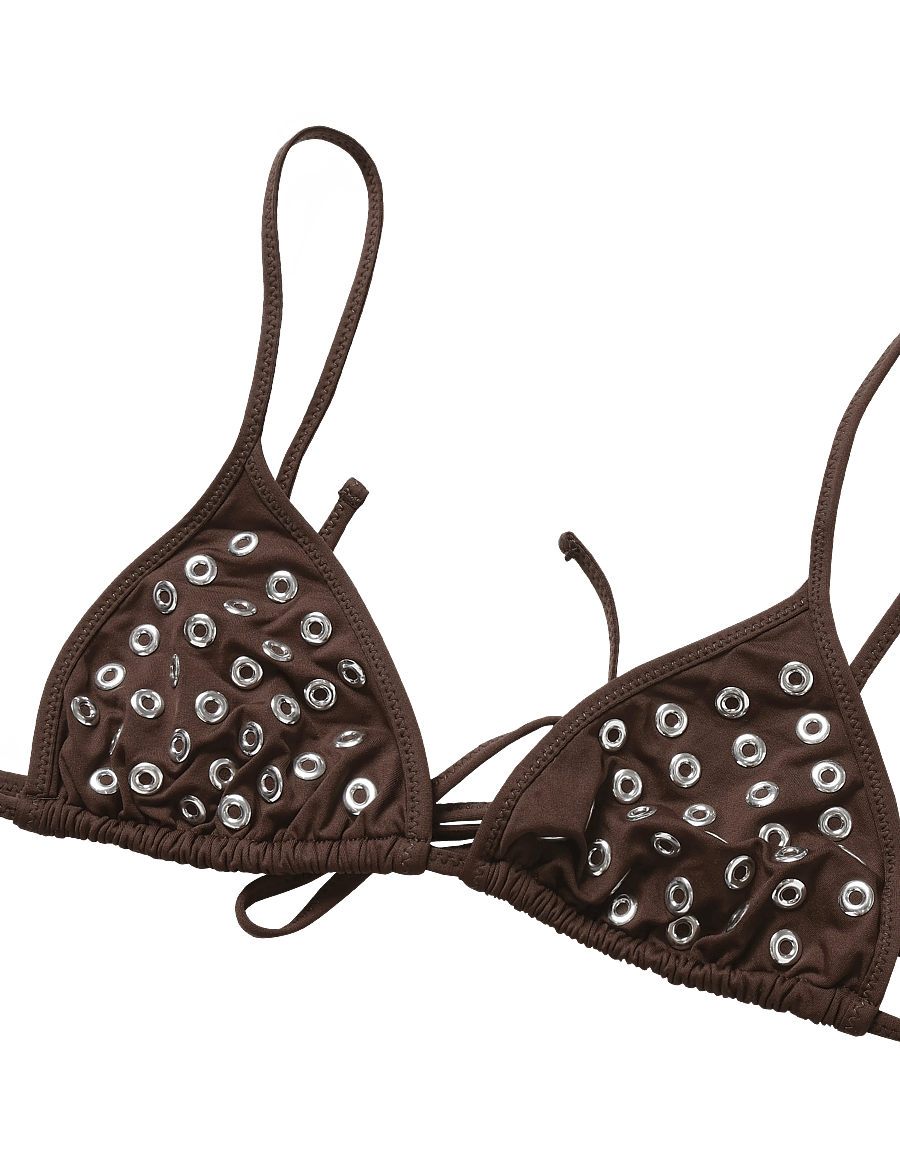 Gimaguas - Emily Bikini Top - dreieck-bikini-oberteile - brown - 2