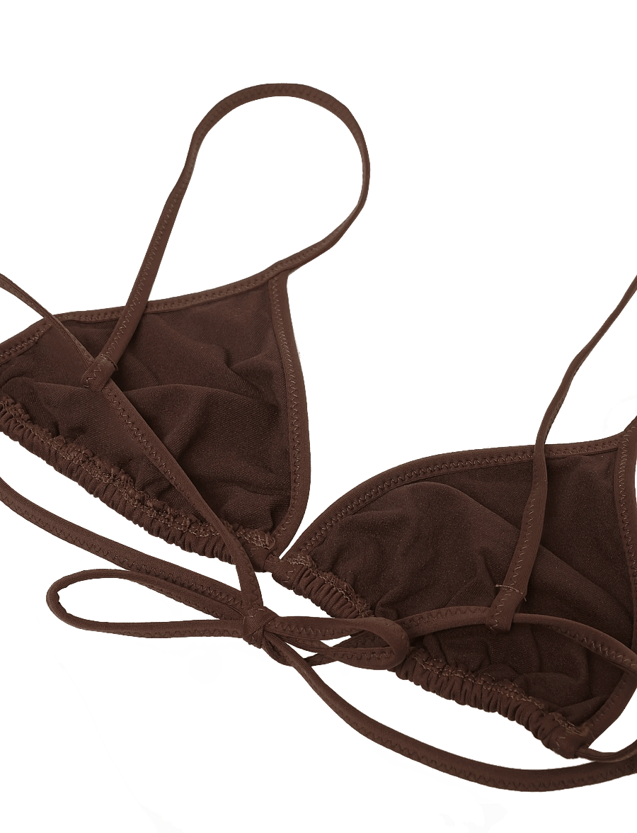Gimaguas - Emily Bikini Top - dreieck-bikini-oberteile - brown - 3