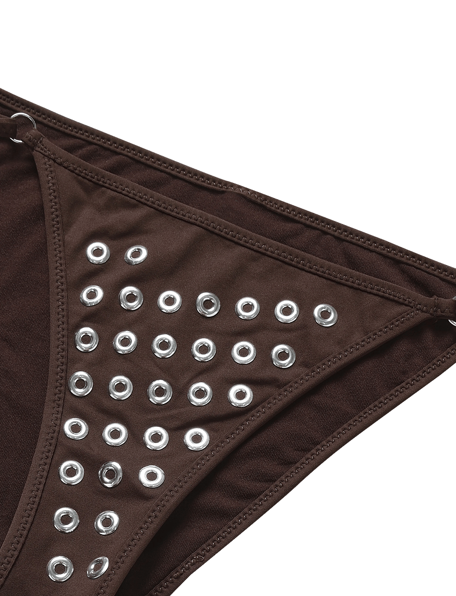 Gimaguas - Emily Bikini Thong - brazilian bikinis - brown - 2