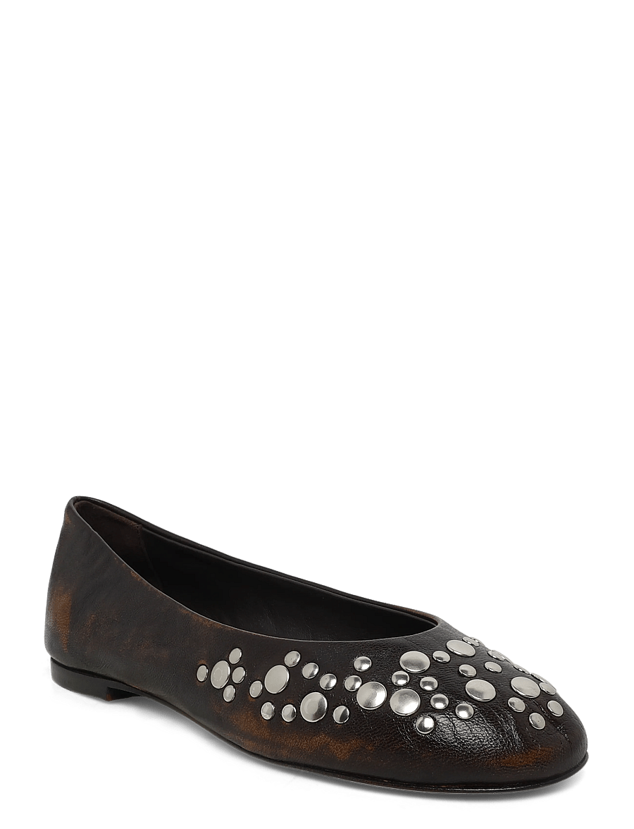 Gimaguas - Studded Ballet Flats - besondere anlässe - brown - 0