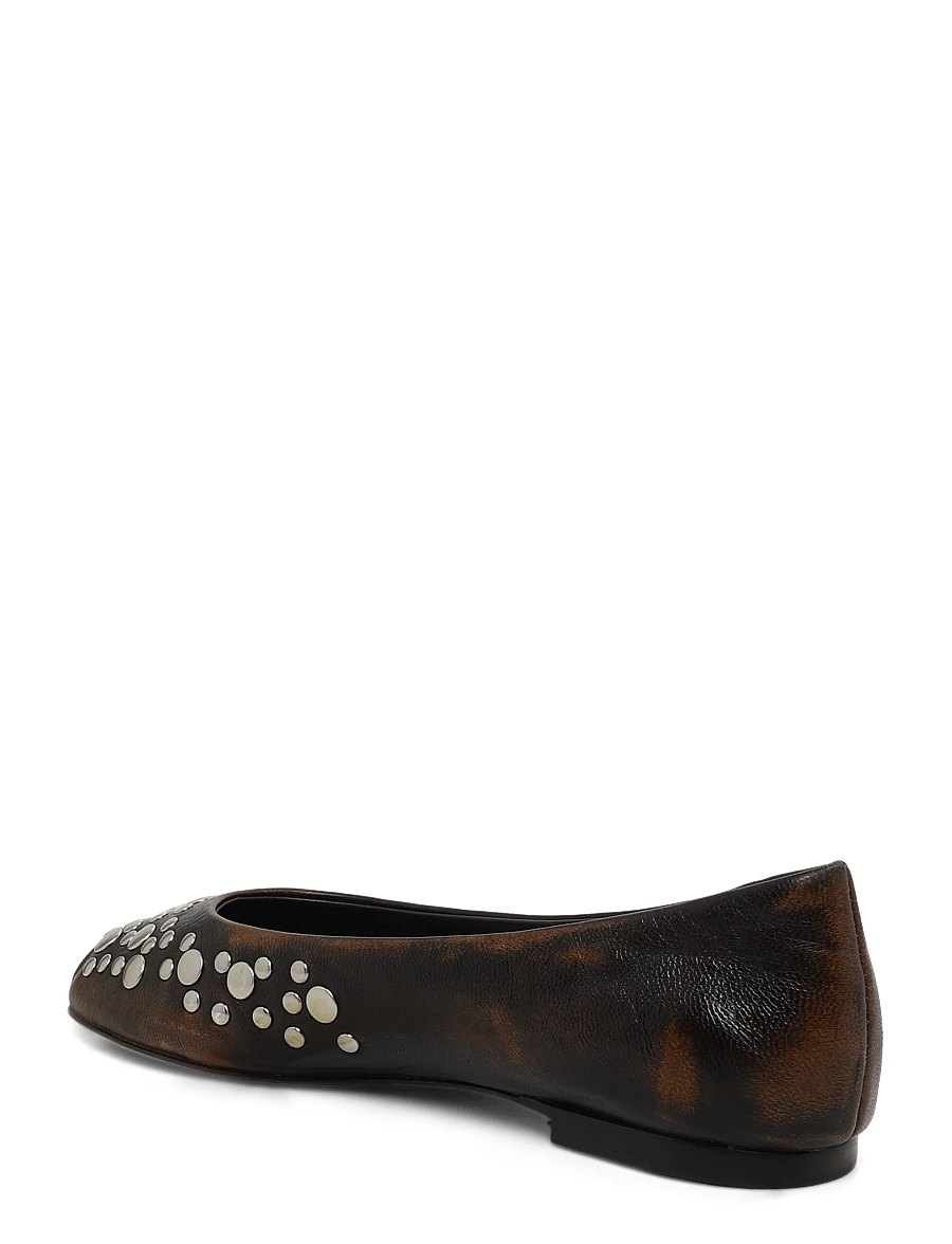 Gimaguas - Studded Ballet Flats - besondere anlässe - brown - 1