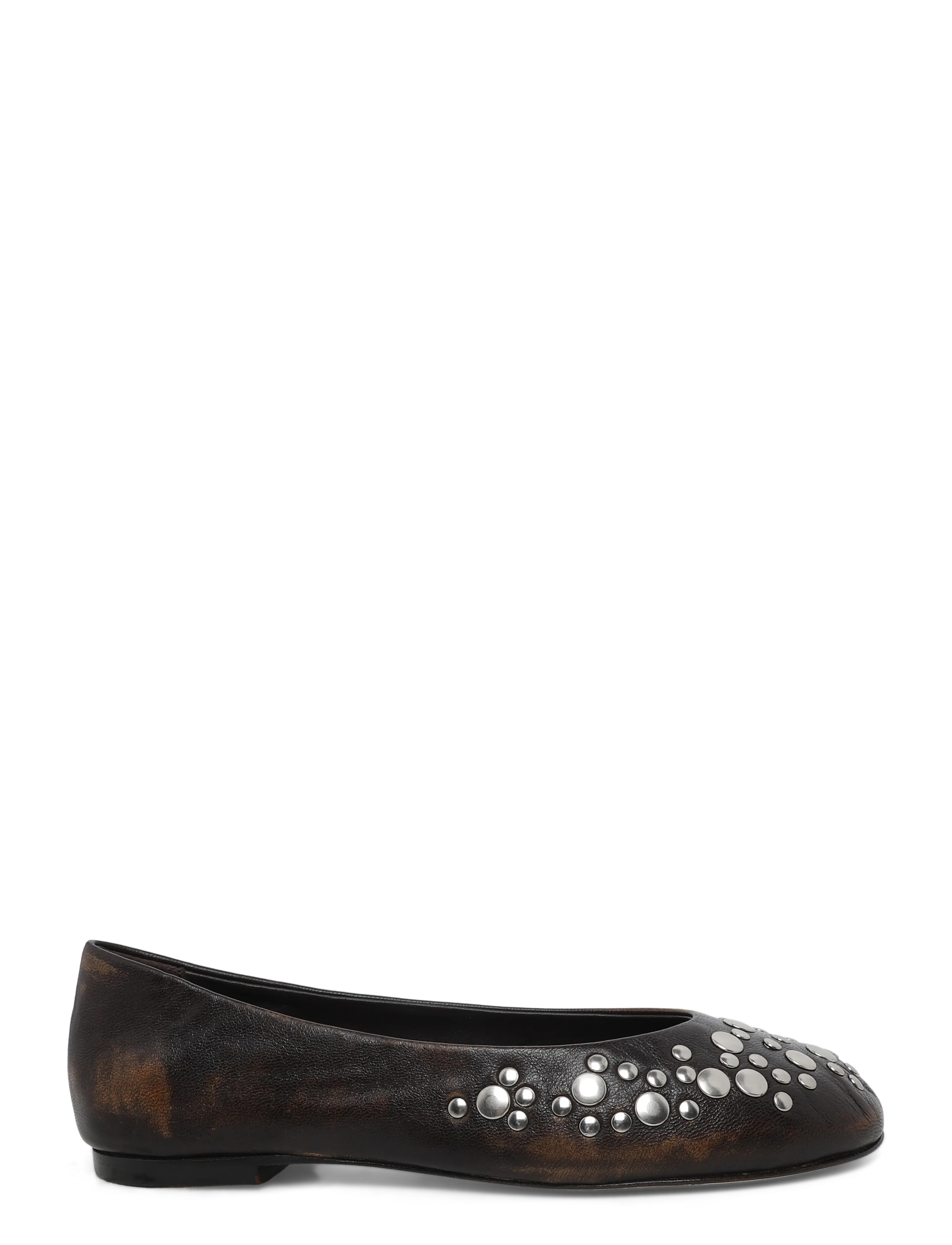 Gimaguas - Studded Ballet Flats - særlige begivenheder - brown - 2