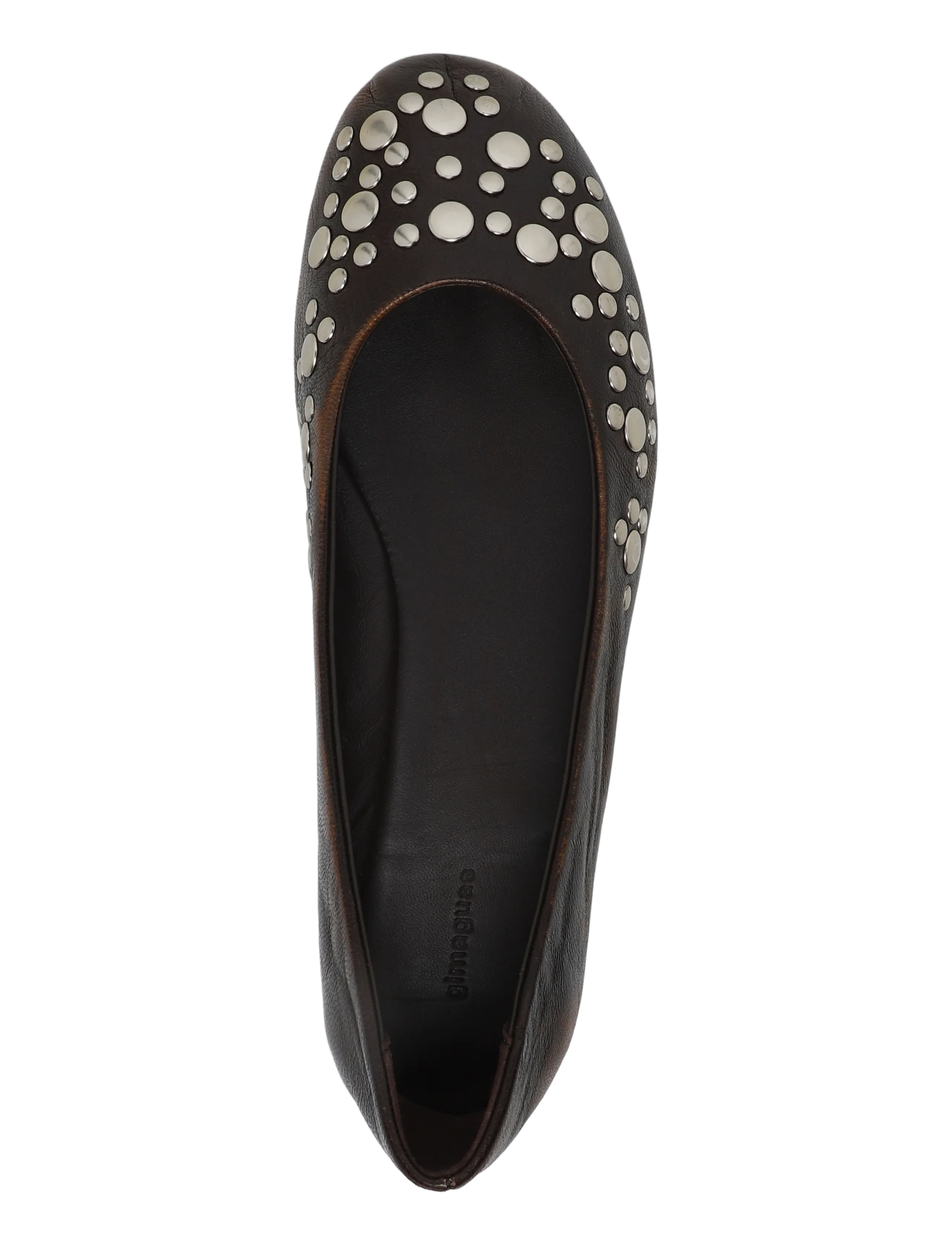 Gimaguas - Studded Ballet Flats - særlige begivenheder - brown - 3