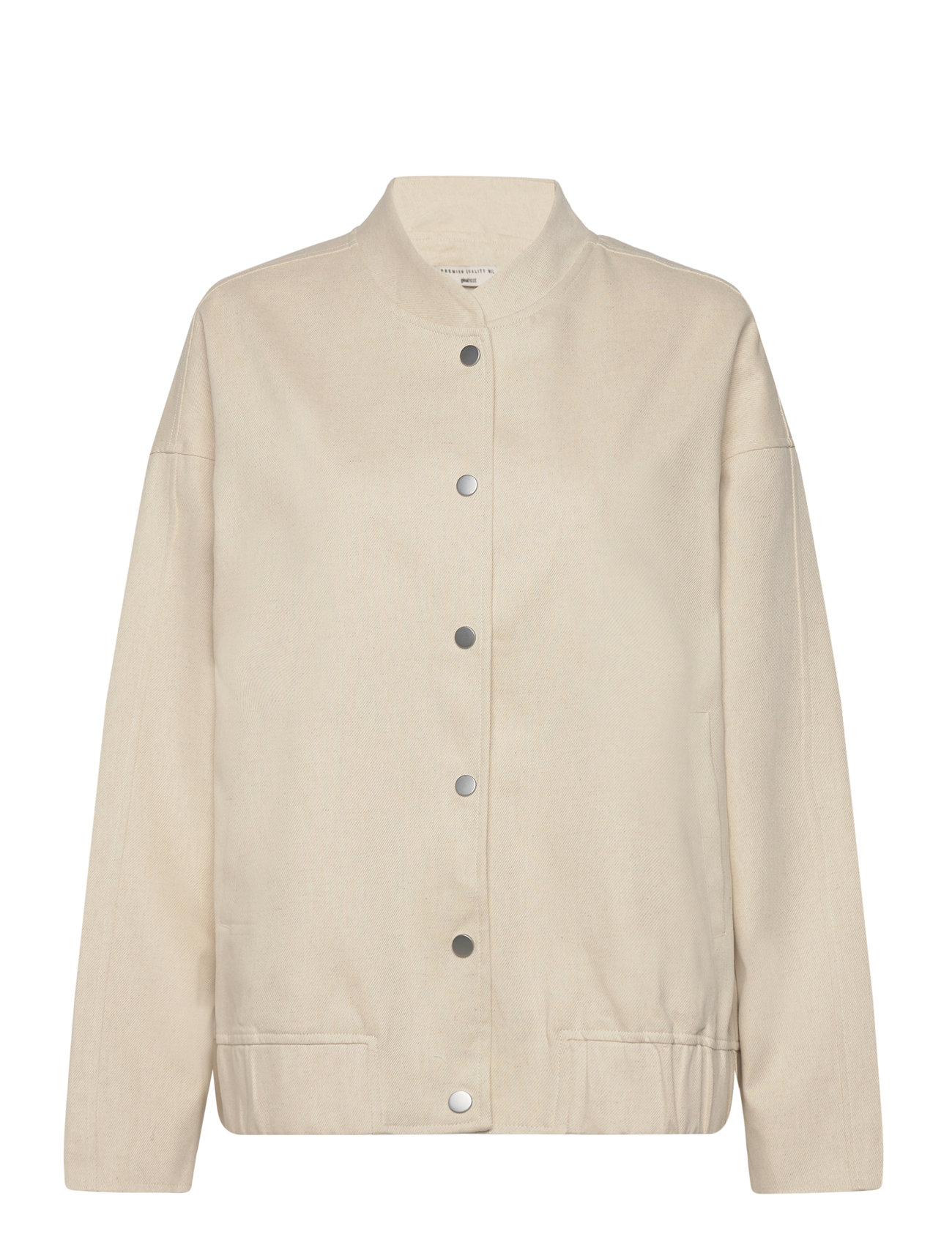 Gina Tricot Linen Blend Bomber Jacket - - M/L 1