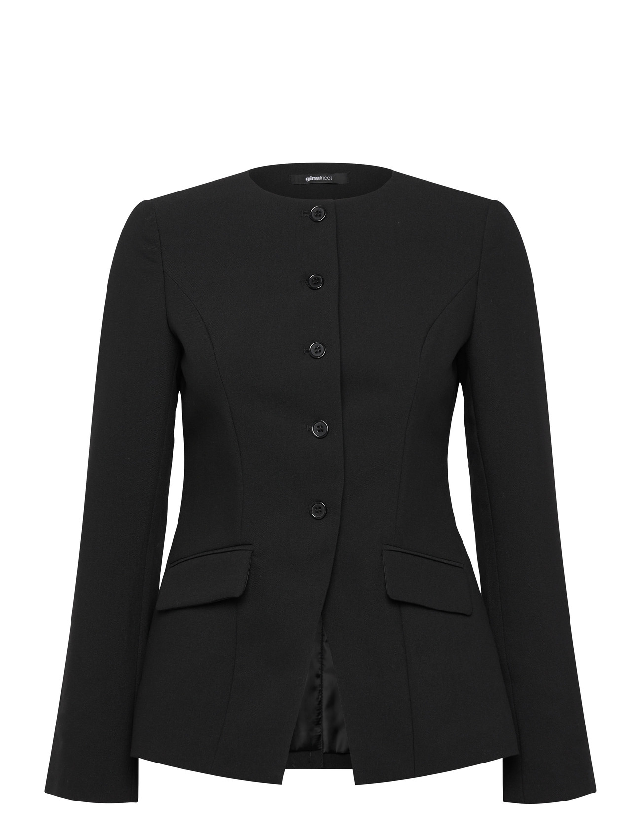 Gina Tricot High Neck Shaped Blazer - - L 1