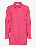 Aliette linen shirt - ROUGE RED (3430)