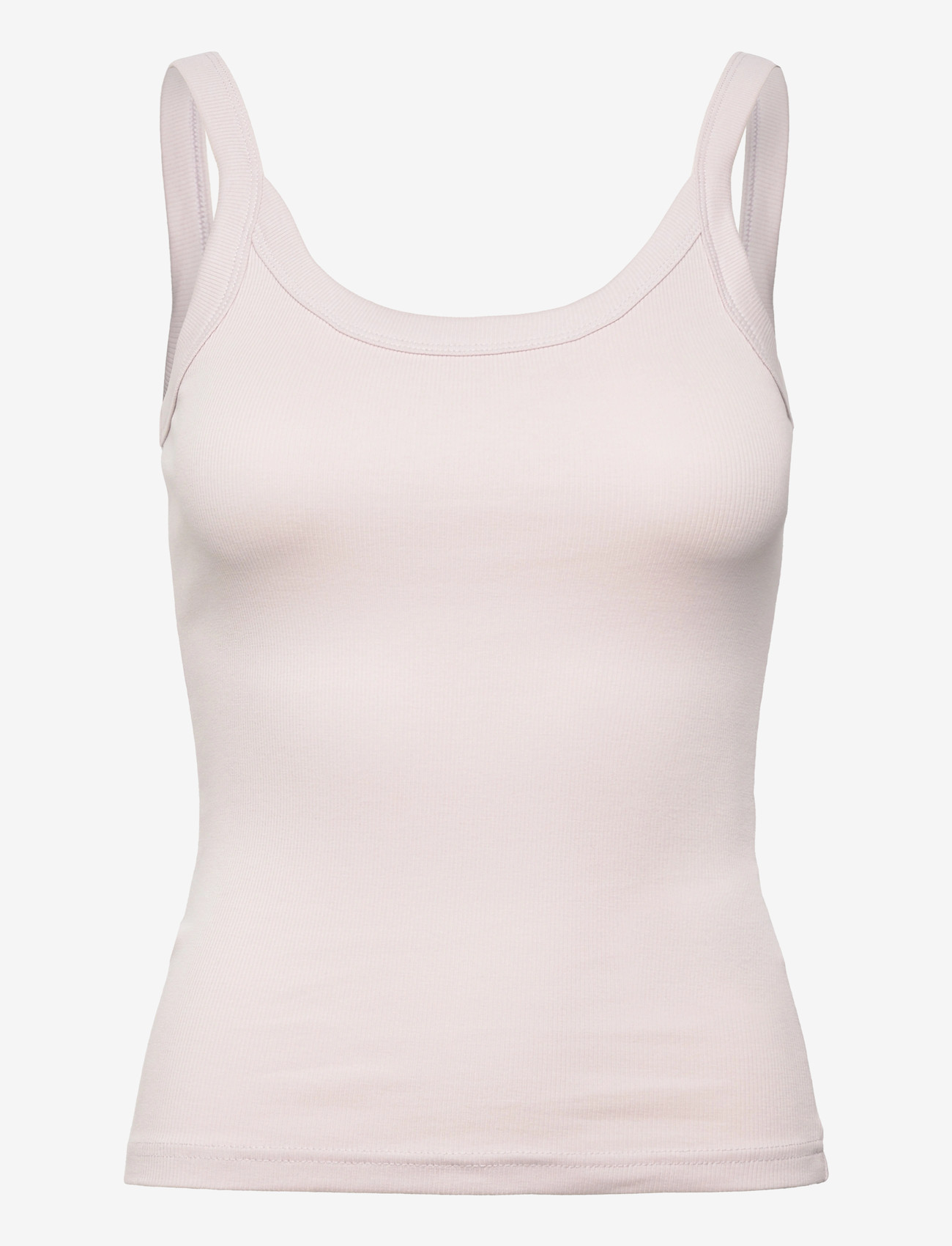 Gina Tricot - Basic rib singlet - tanktops - orchid tint - 1