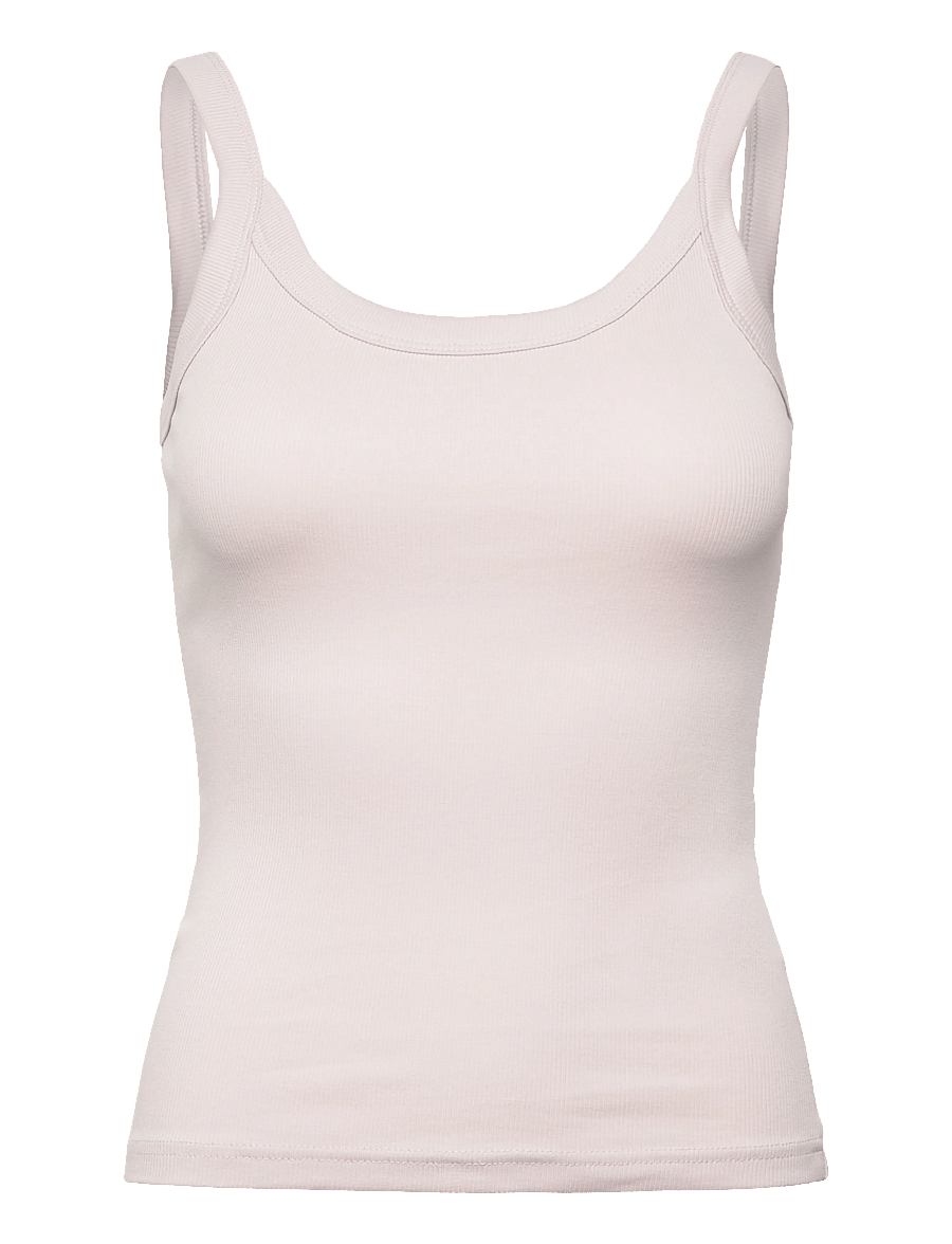 Gina Tricot - Basic rib singlet - Ärmellose tops - orchid tint - 1