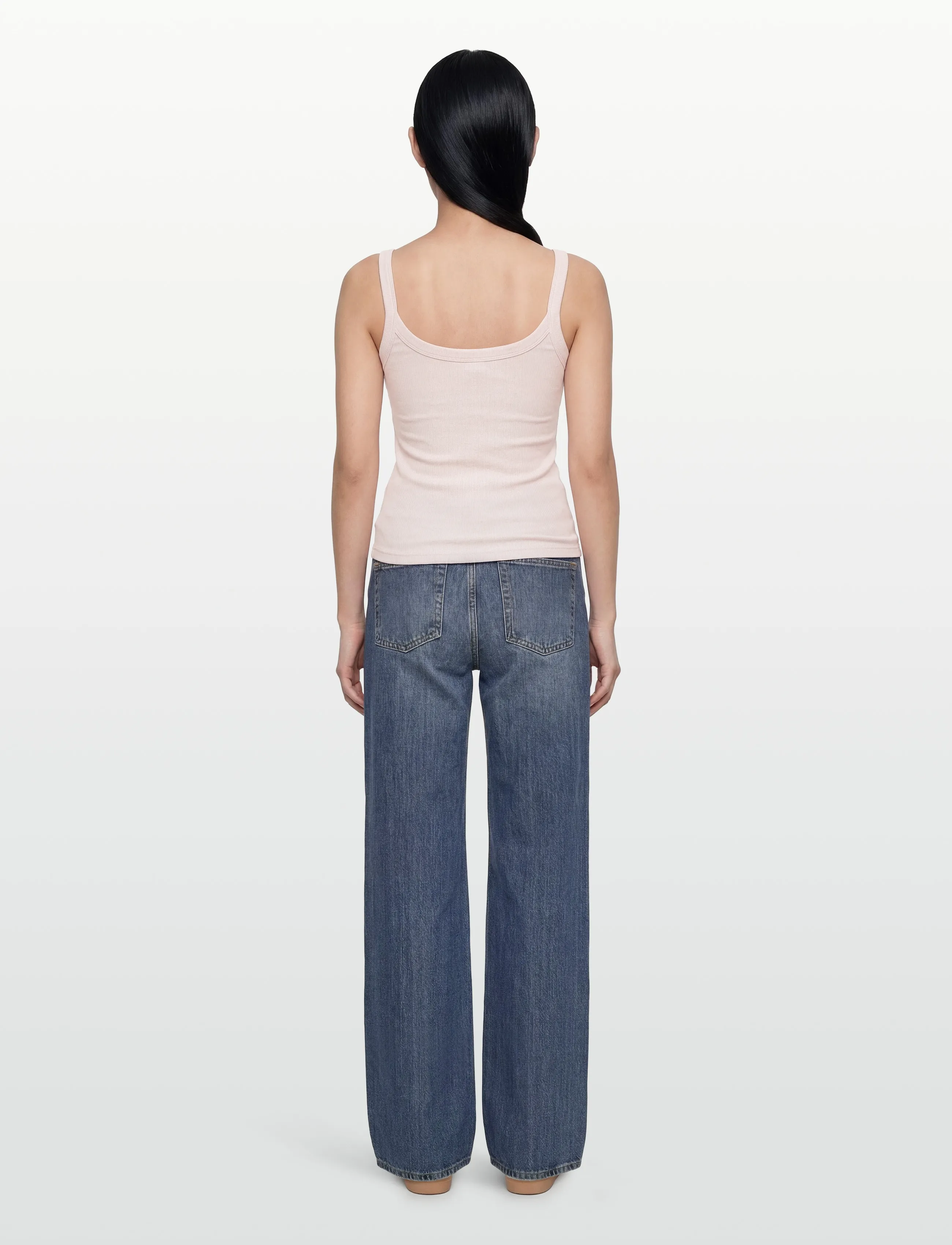 Gina Tricot - Basic rib singlet - tanktops - orchid tint - 4
