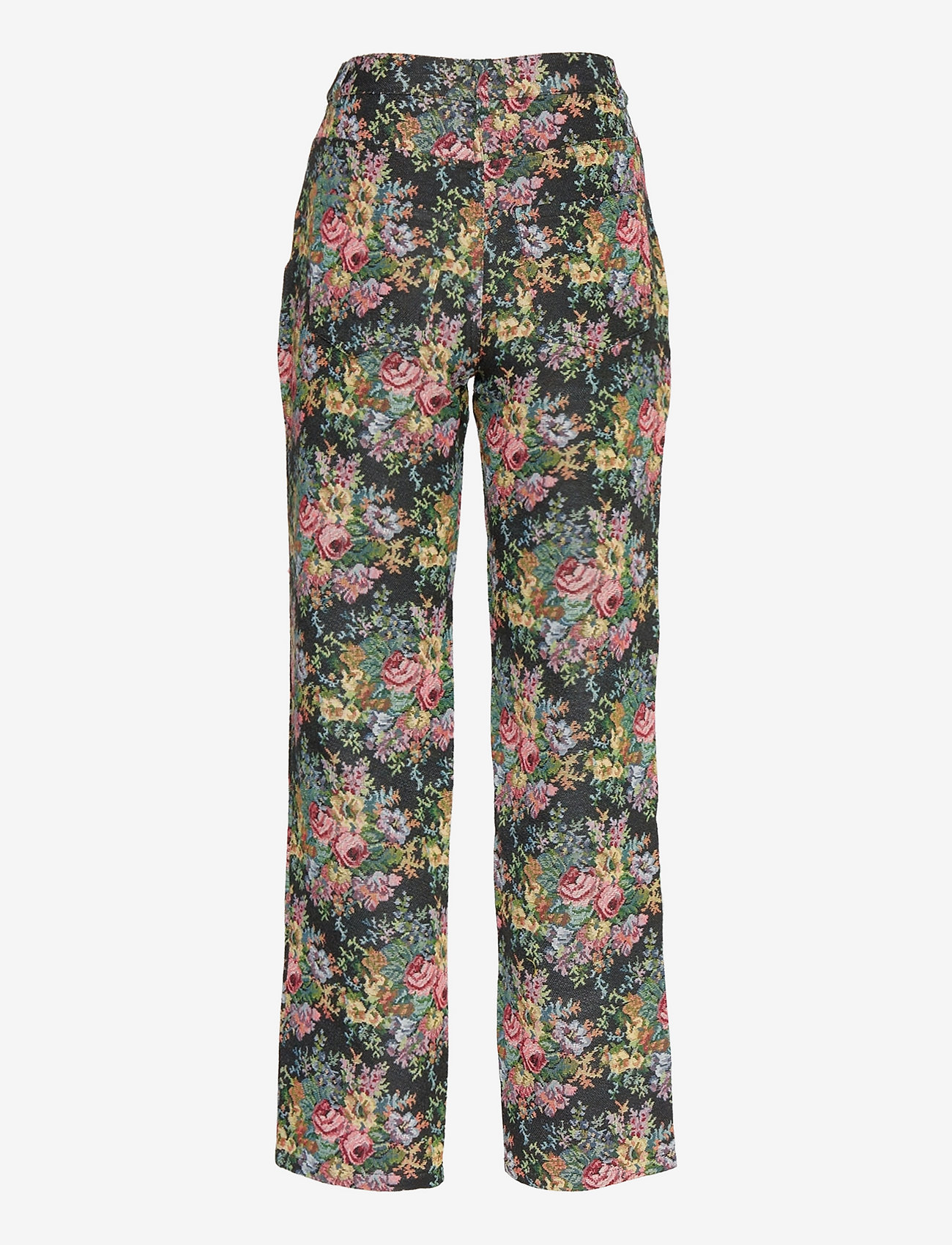Gina Tricot - Sally jaquard trousers - bukser med lige ben - jaquard (9412) - 1