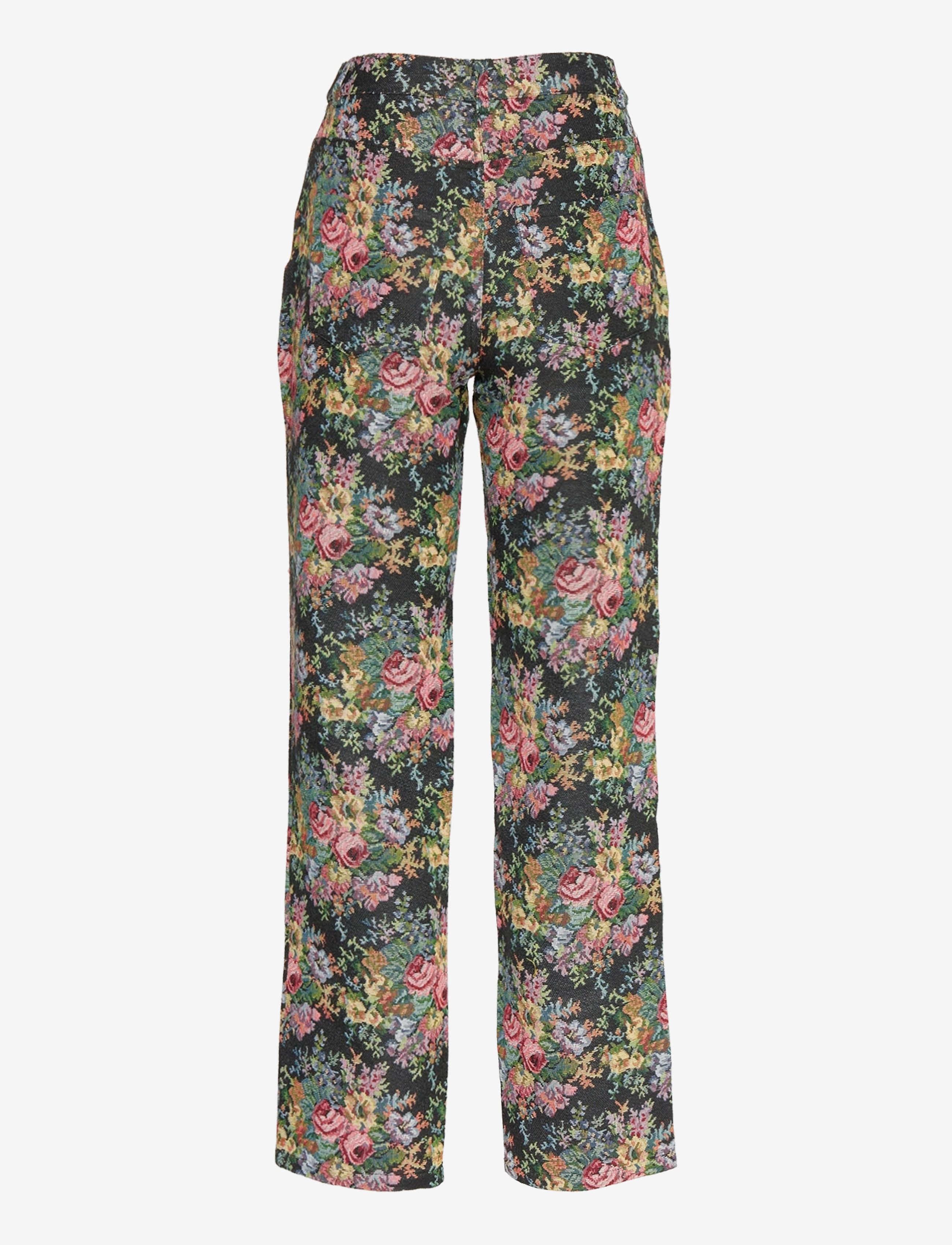 Gina Tricot - Sally jaquard trousers - straight leg hosen - jaquard (9412) - 1