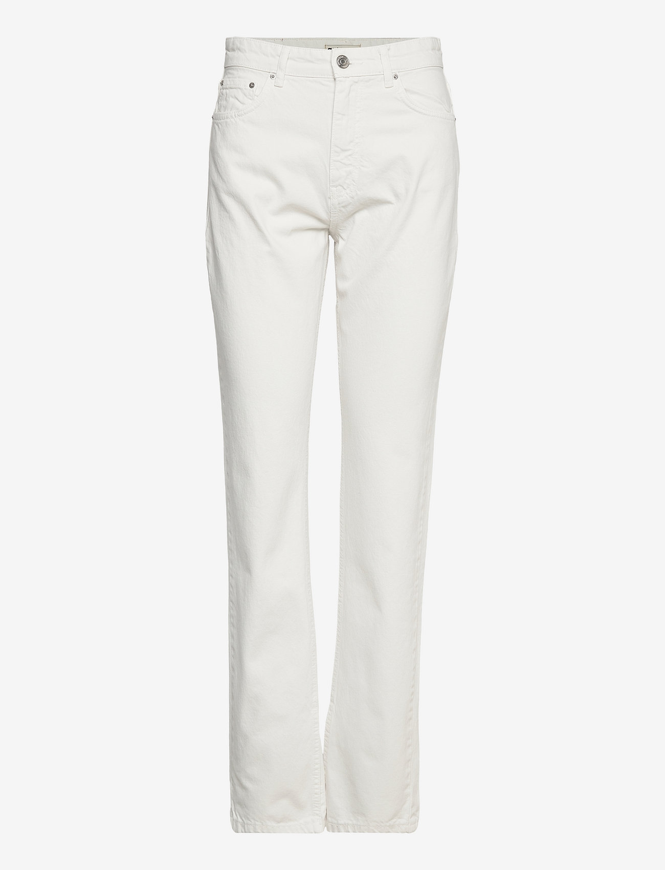 Gina Tricot - Original slit jeans - antique white (1066) - 0