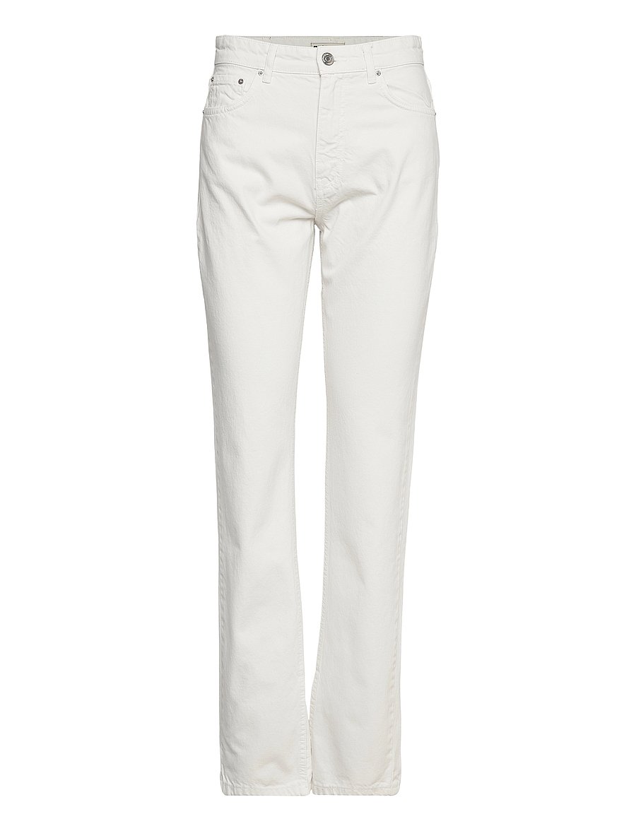 Gina Tricot - Original slit jeans - straight jeans - antique white (1066) - 0