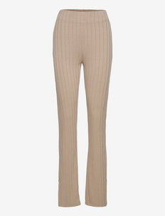 Ida rib trousers, Gina Tricot