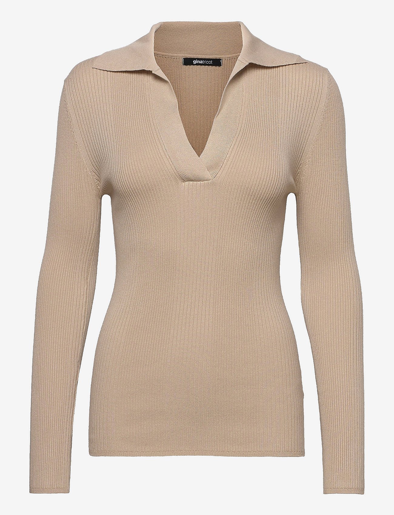 Ines knitted top - OXFORD TAN (7168)