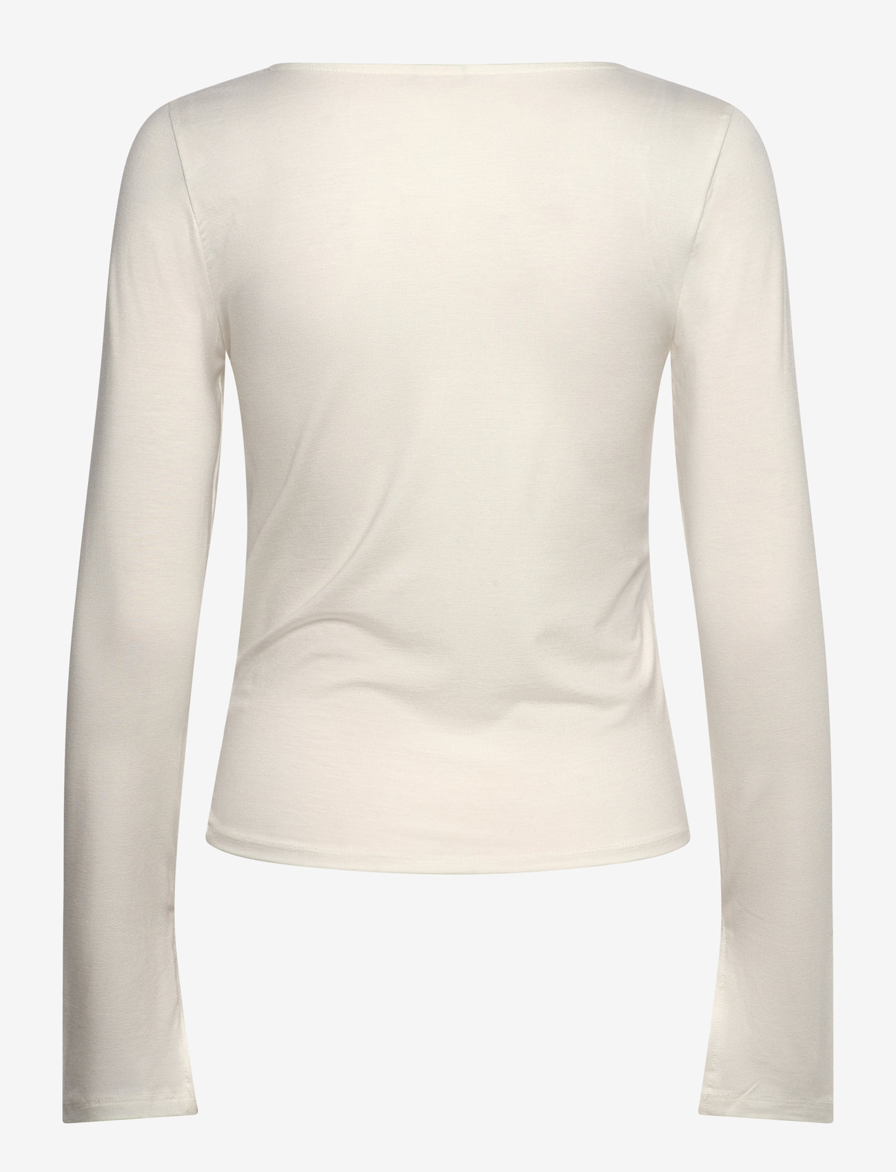 Gina Tricot - Soft touch jersey top - pikkade varrukatega alussärgid - offwhite - 1
