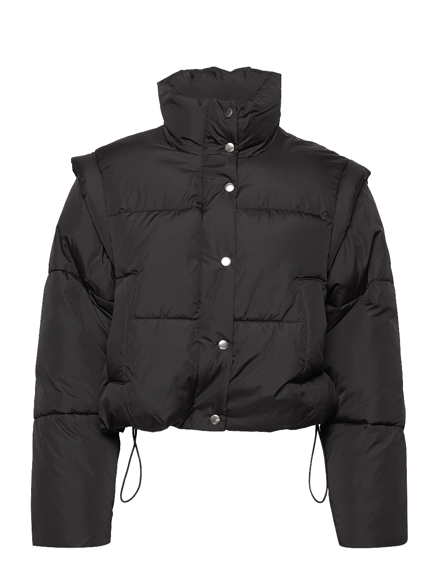 Gina Tricot - Mei puffer jacket - vinterjackor - black - 0