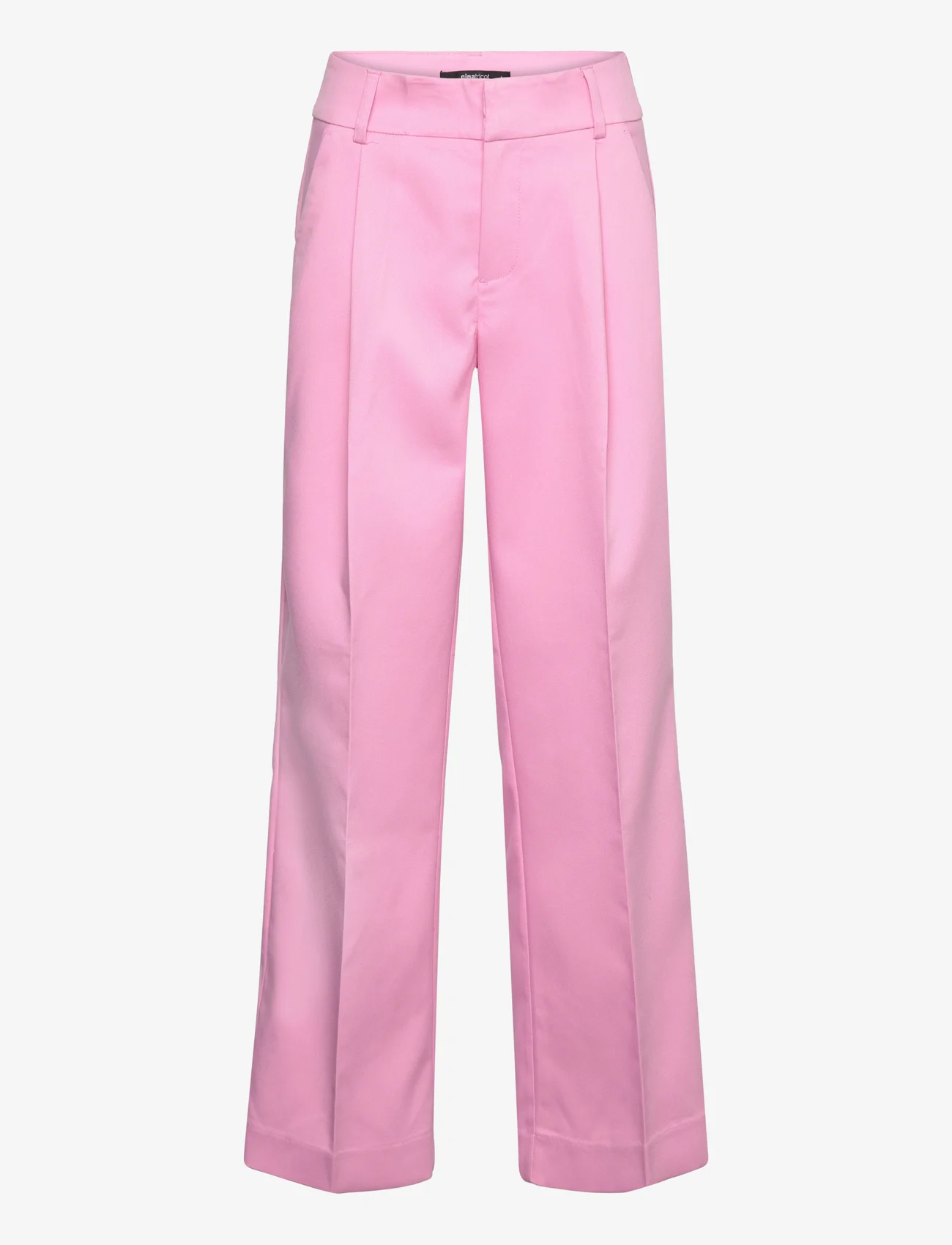 Gina Tricot - Low waist trousers - dressbukser - begonia pink (3242) - 0