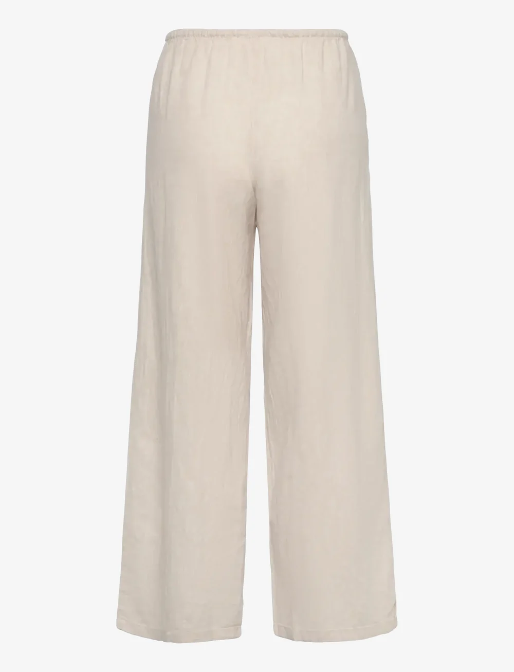 Gina Tricot - Linen blend trousers - linnebyxor - lt linen beige (1037) - 1