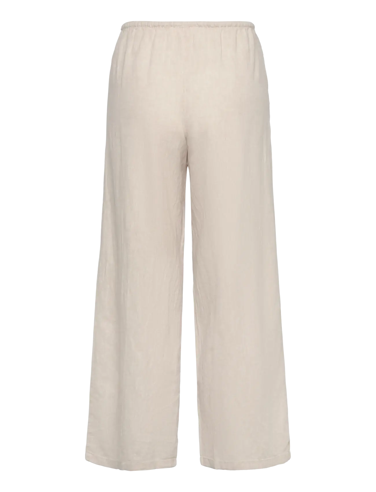 Gina Tricot - linen blend trousers - leinenhosen - lt linen beige (1037) - 1