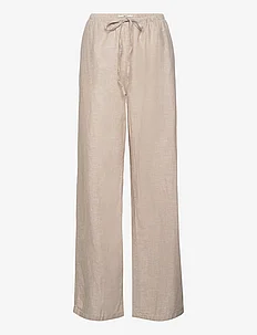 Linen blend trousers, Gina Tricot