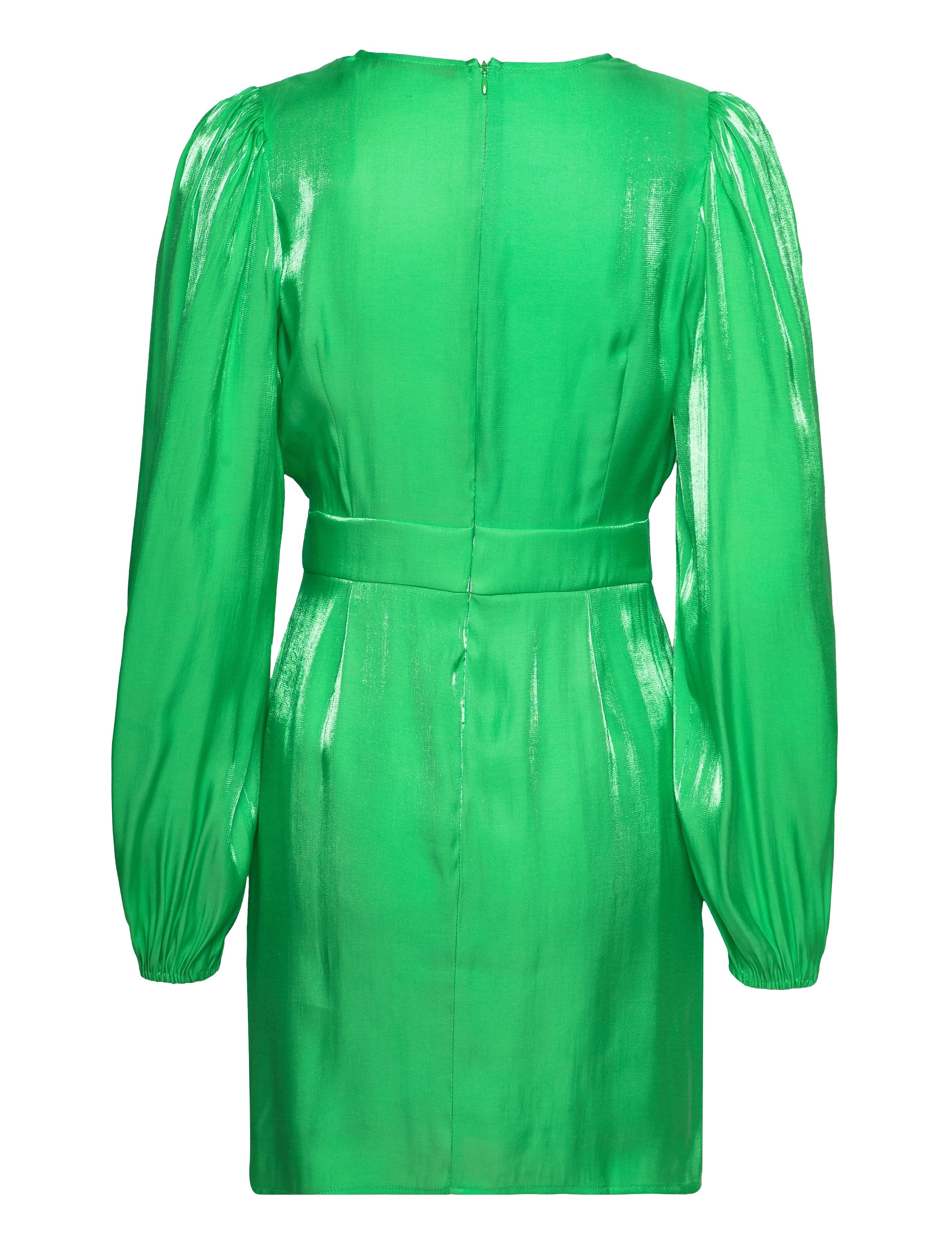 Gina Tricot - Puff sleeve mini dress - festkjoler - 645 poison - 1