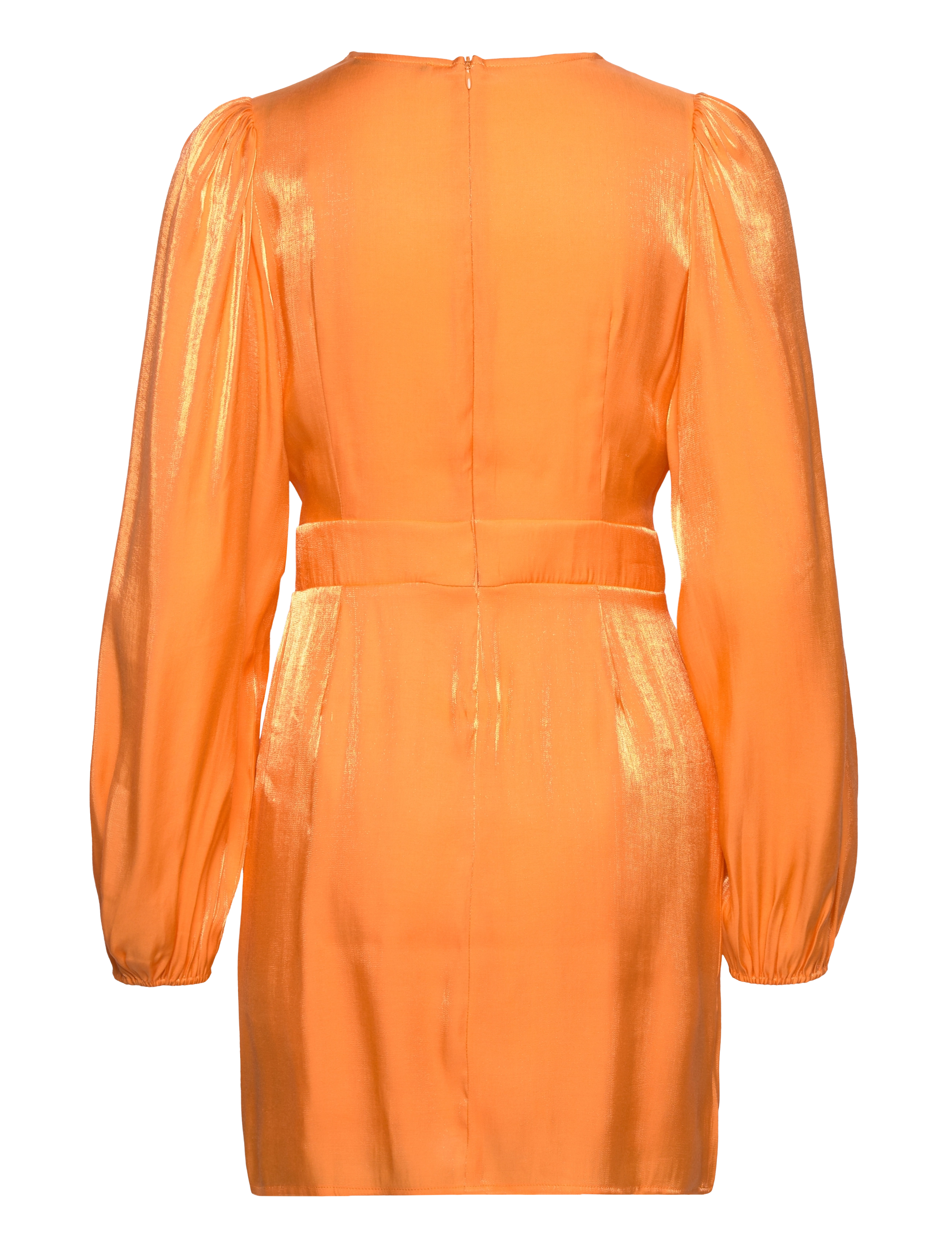 Gina Tricot - Puff sleeve mini dress - feestjurken - sun orange - 1