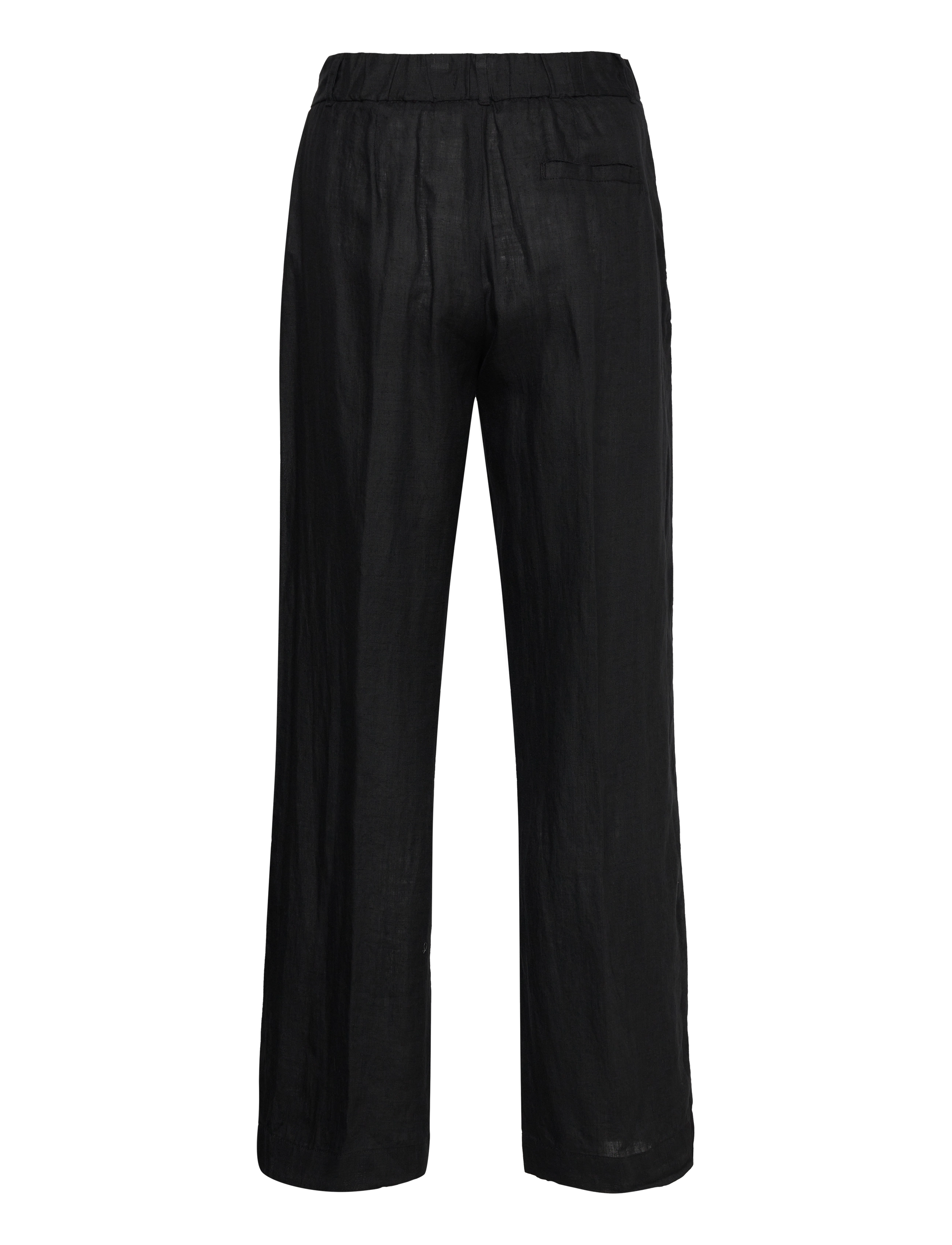 Gina Tricot - Linen trousers - black - 1