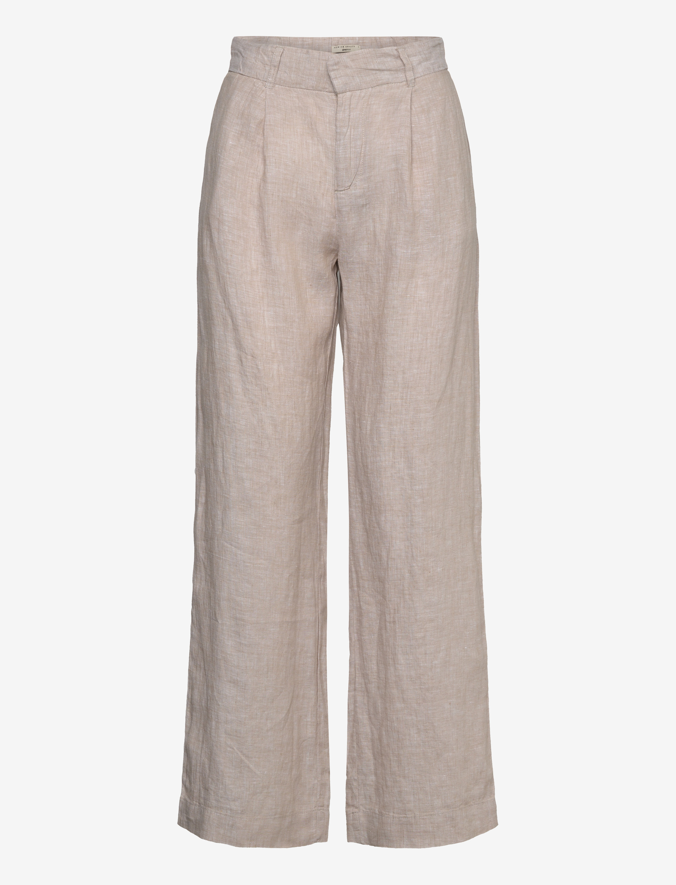 Gina Tricot Linen trousers - Linen trousers - LT LINEN BEIGE / beige