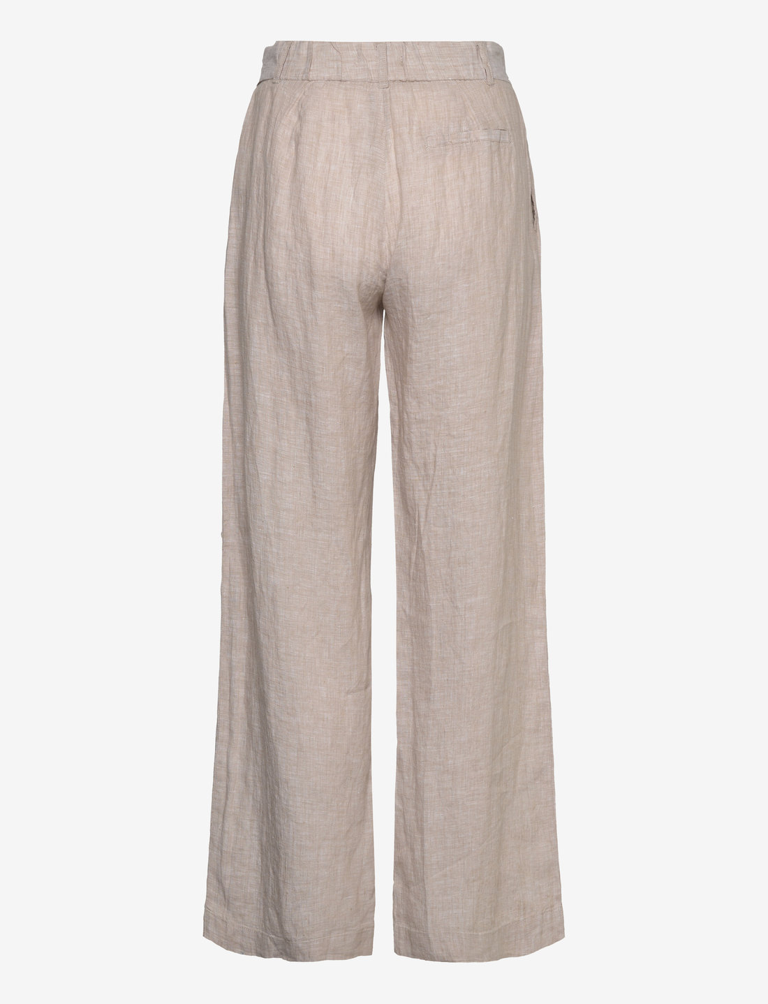 Gina Tricot - Linen trousers - pellavahousut - lt linen beige - 1