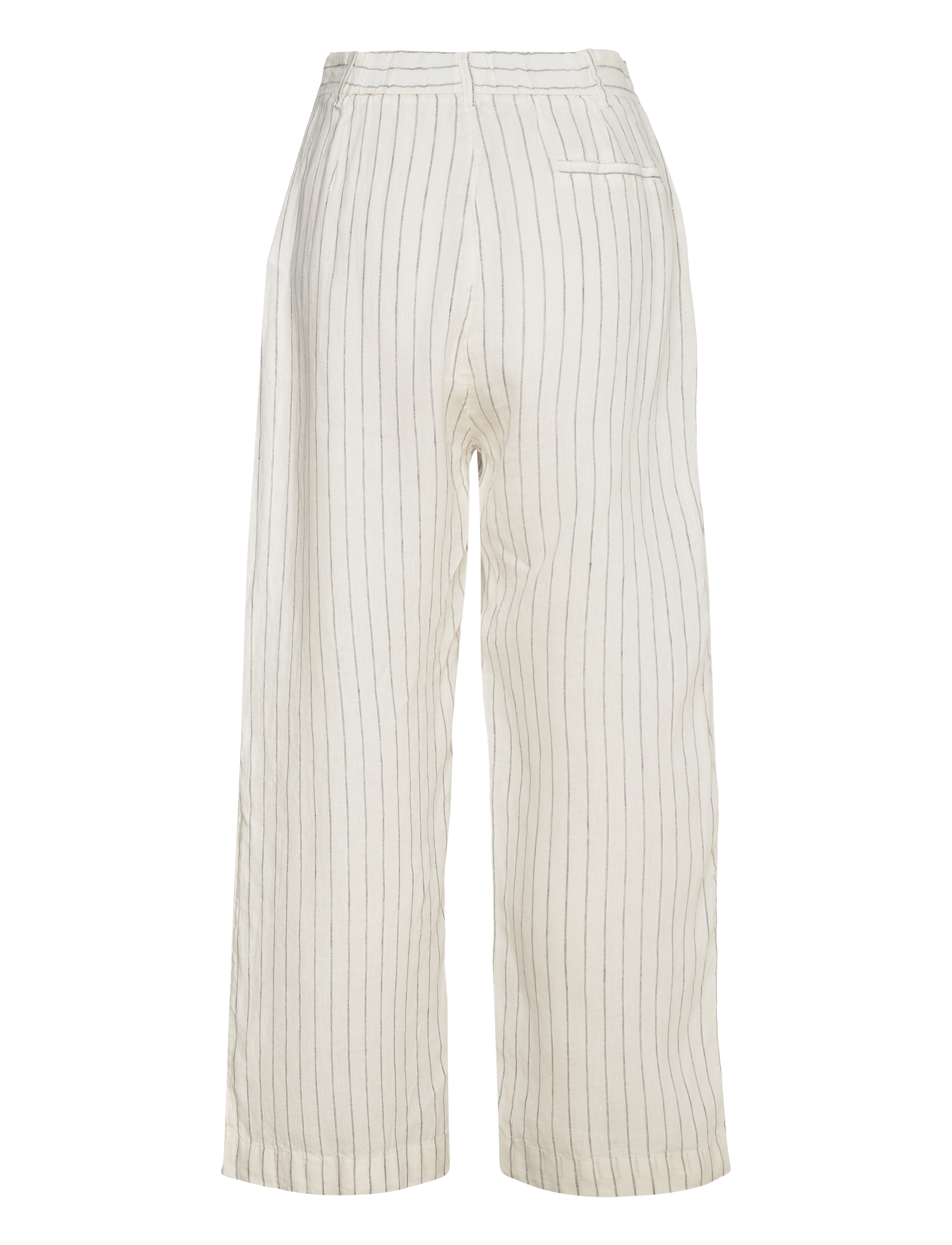 Gina Tricot - Linen trousers - offwh/stripe (1001) - 1