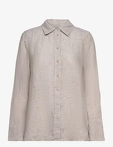 Lovisa linen shirt, Gina Tricot